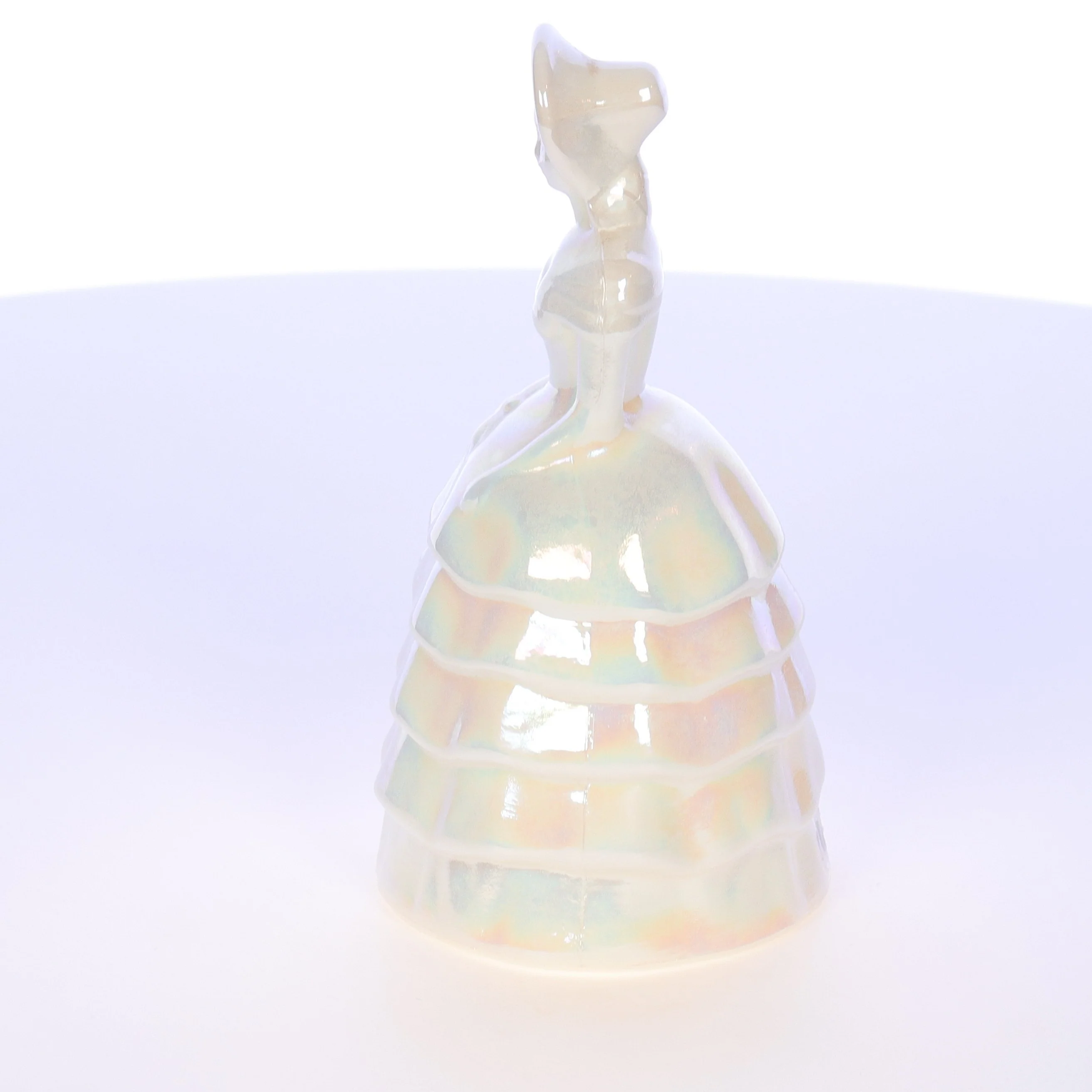 Summit Art Glass Vintage July 1981 Glass Figurine Snow Sparkle #12 - Image 3