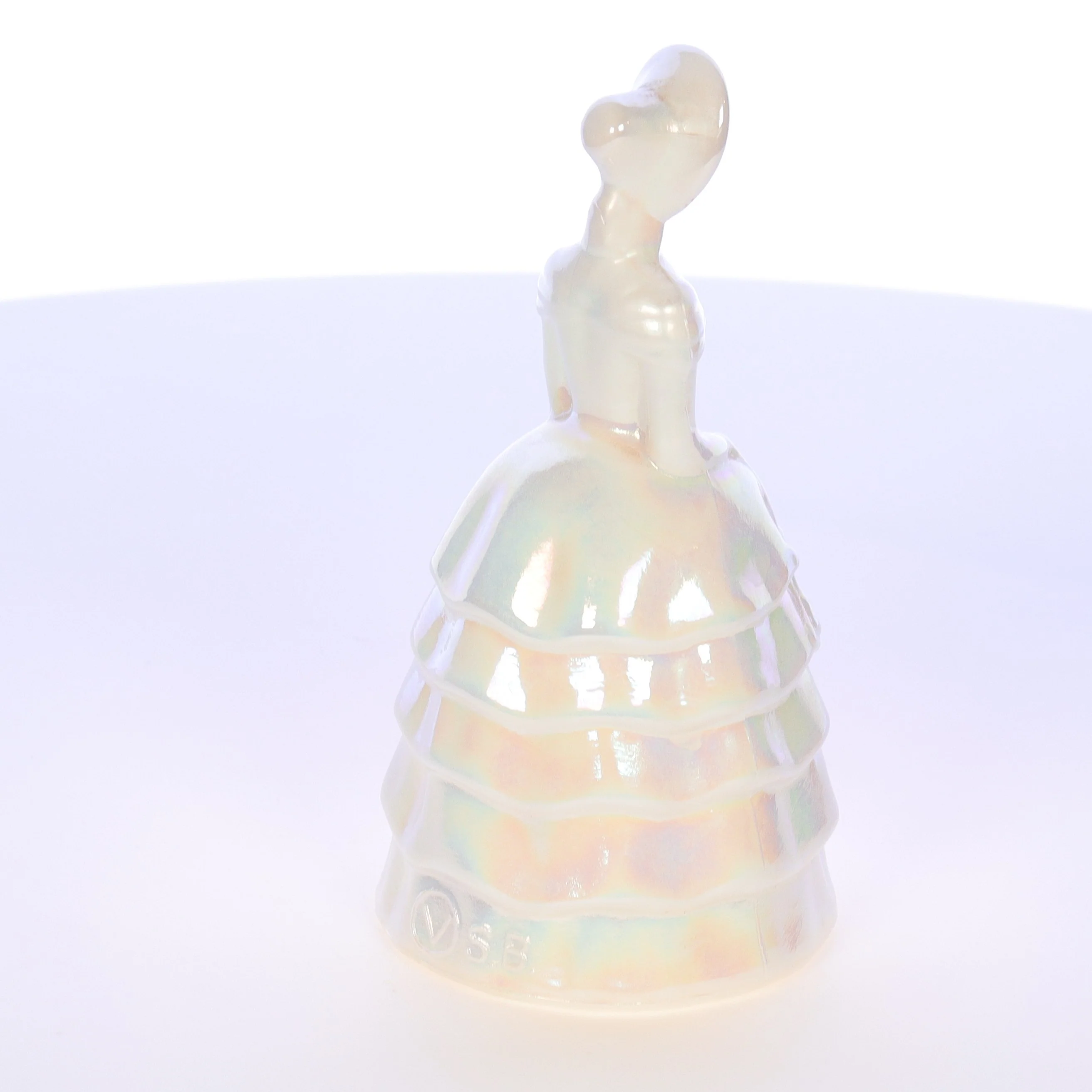 Summit Art Glass Vintage July 1981 Glass Figurine Snow Sparkle #12 - Image 6