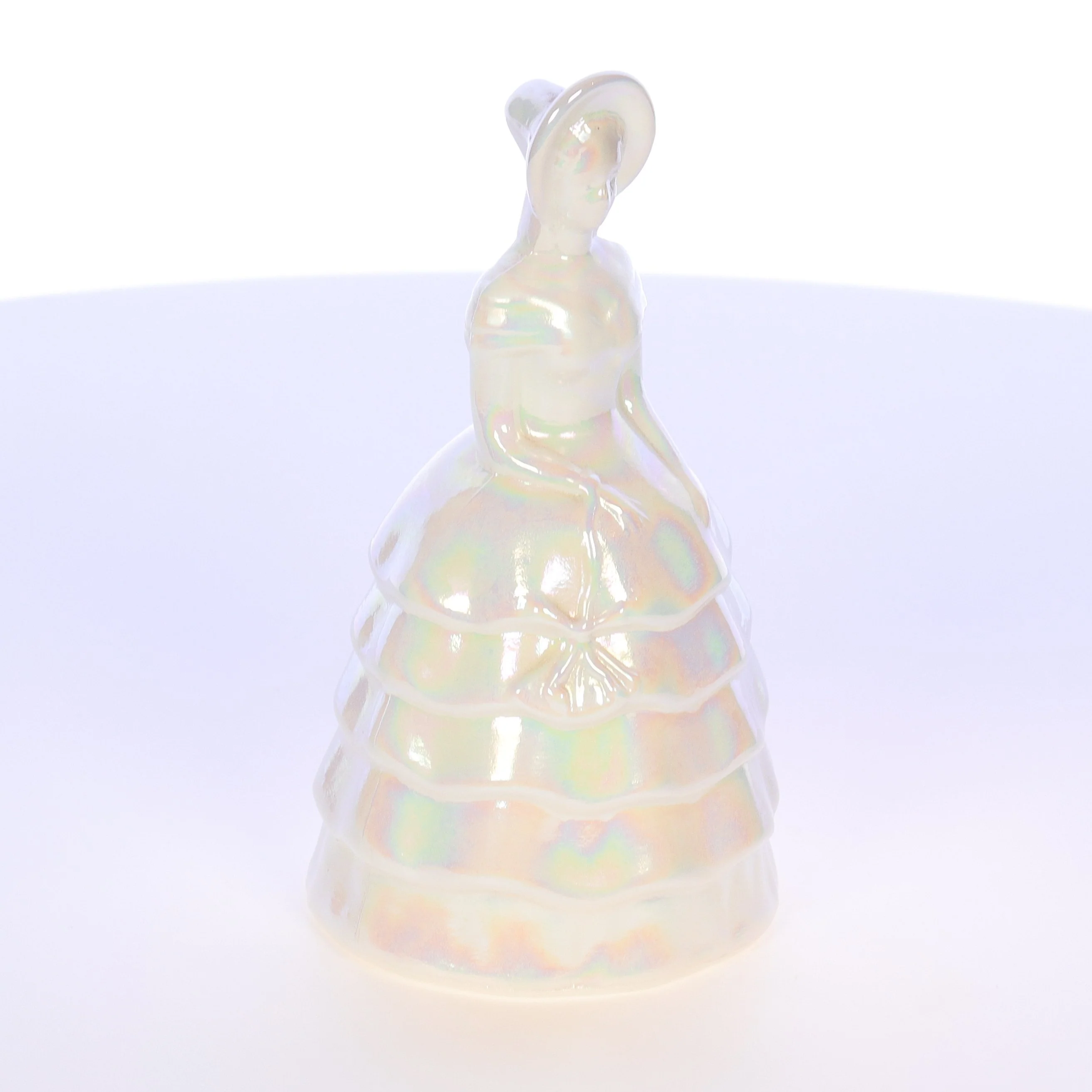 Summit Art Glass Vintage July 1981 Glass Figurine Snow Sparkle #12 - Image 8