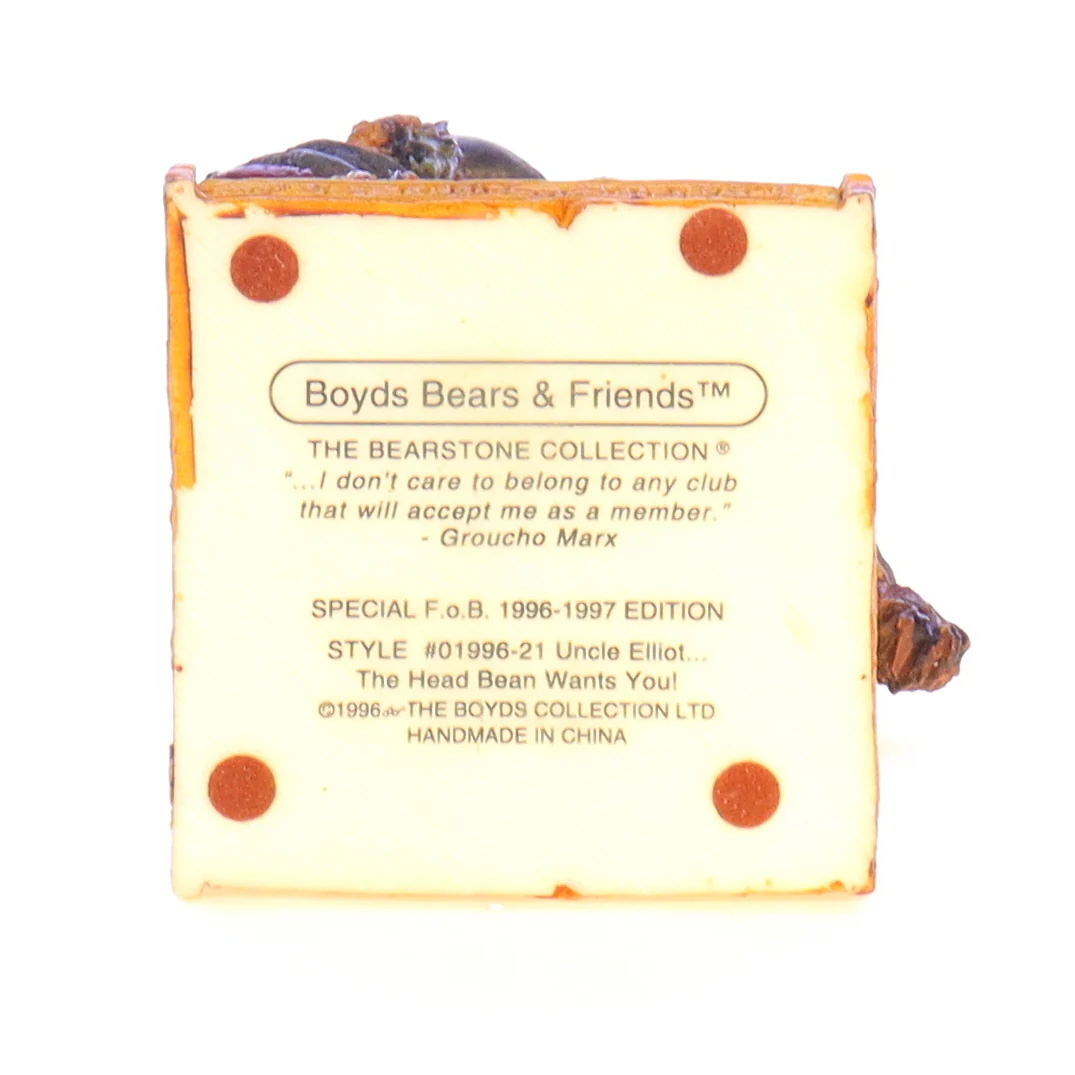 Boyds Bears Resin Figurine in Box 4th of July 01996-21 1996 4.75" - Image 10