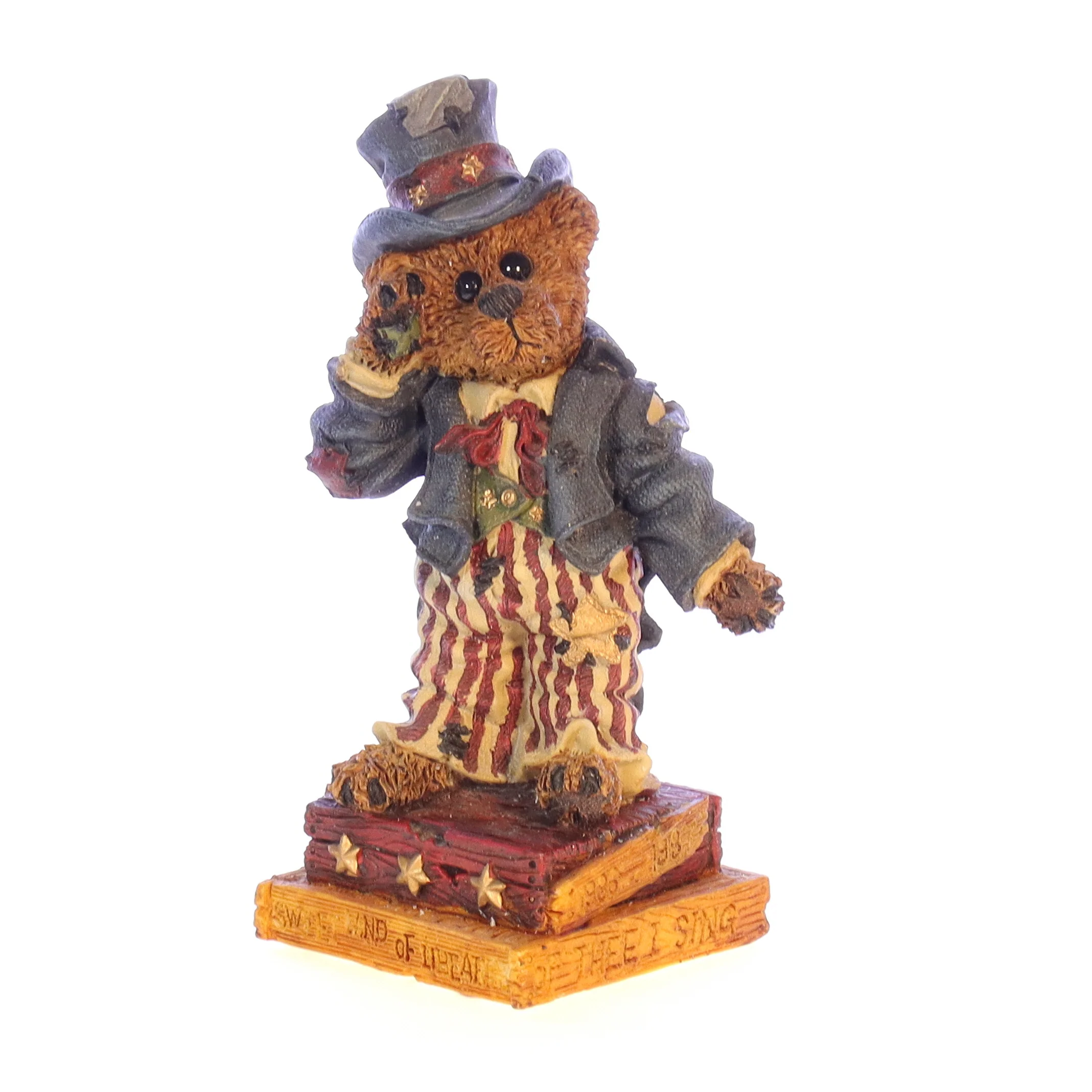 Boyds Bears Resin Figurine in Box 4th of July 01996-21 1996 4.75" - Image 2