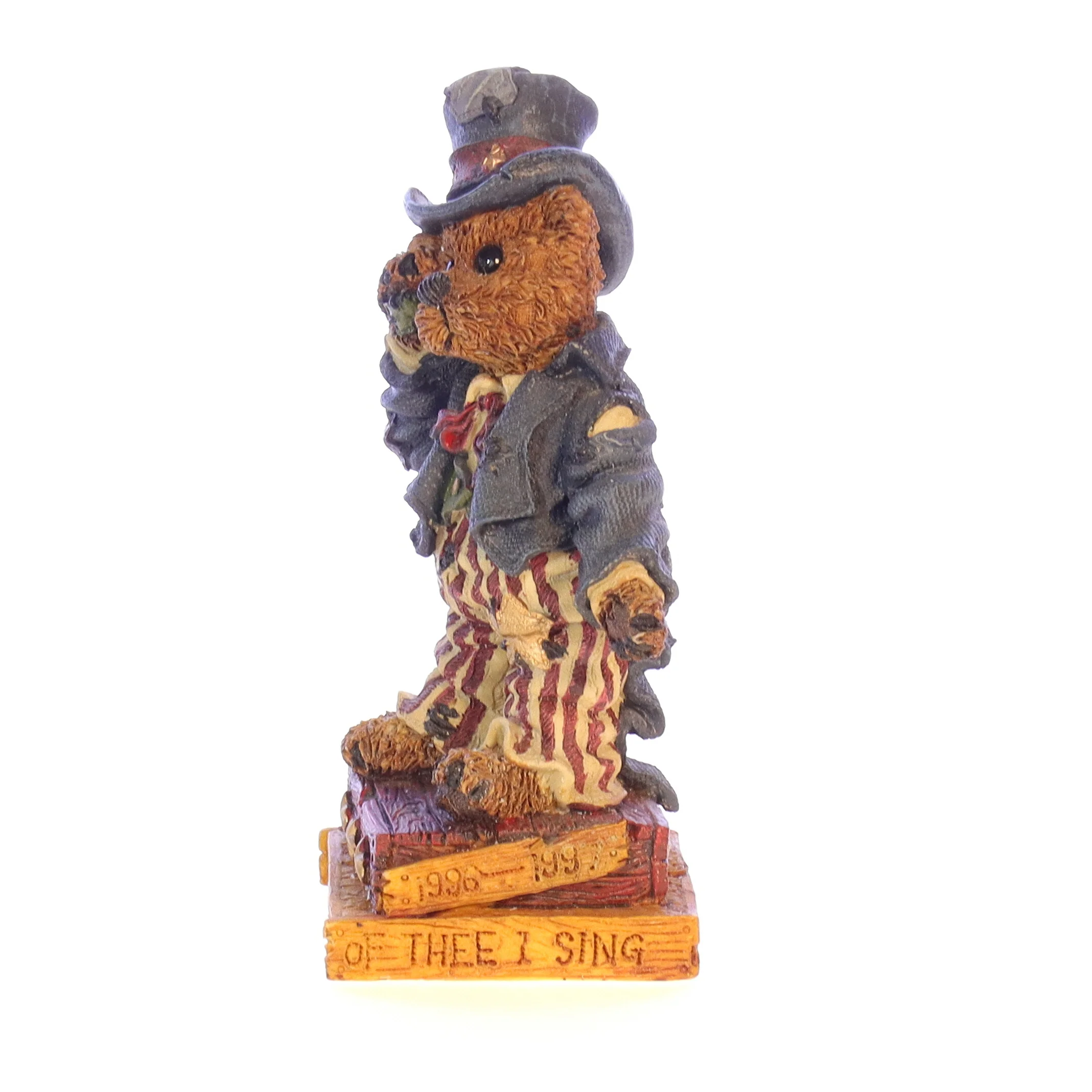 Boyds Bears Resin Figurine in Box 4th of July 01996-21 1996 4.75" - Image 3