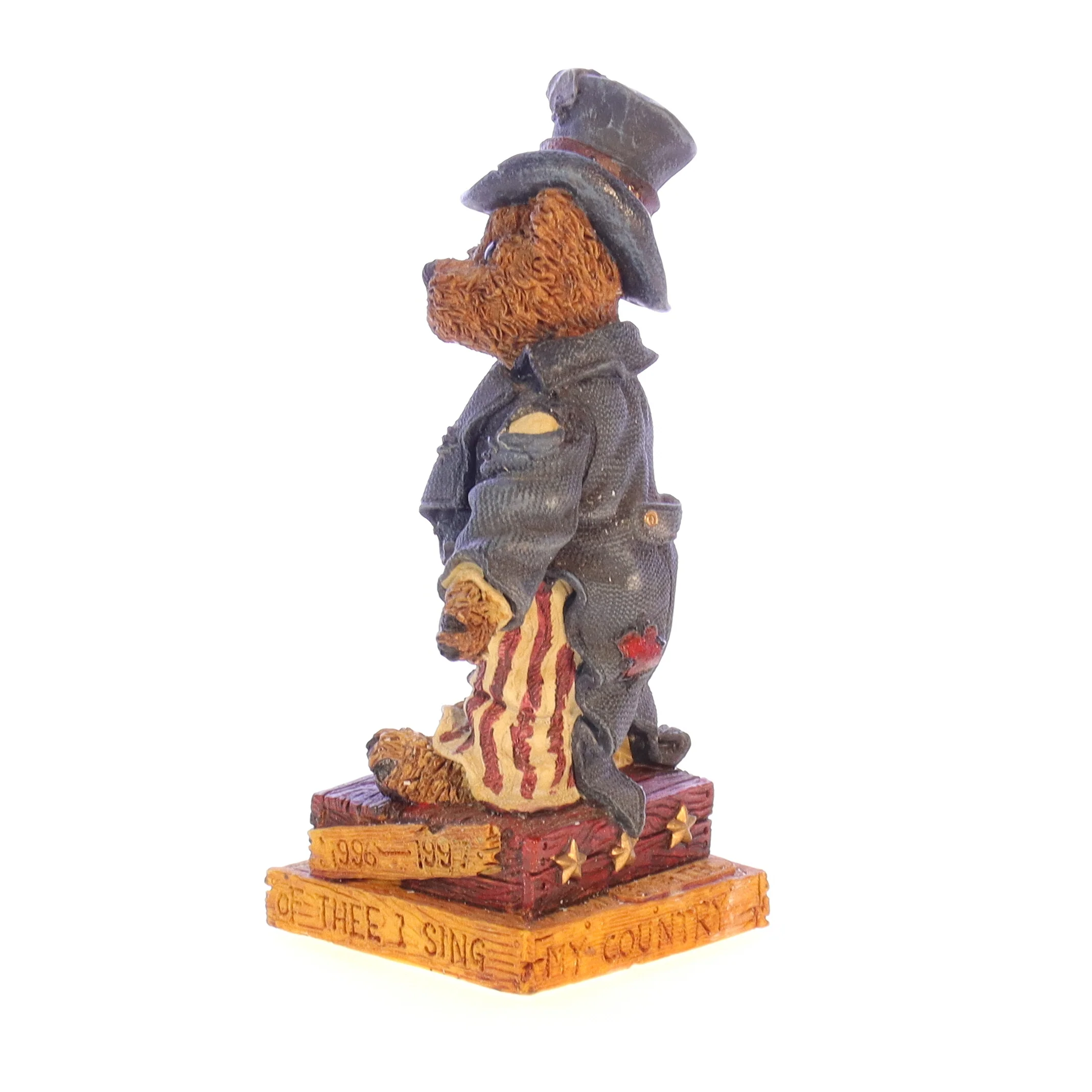 Boyds Bears Resin Figurine in Box 4th of July 01996-21 1996 4.75" - Image 4