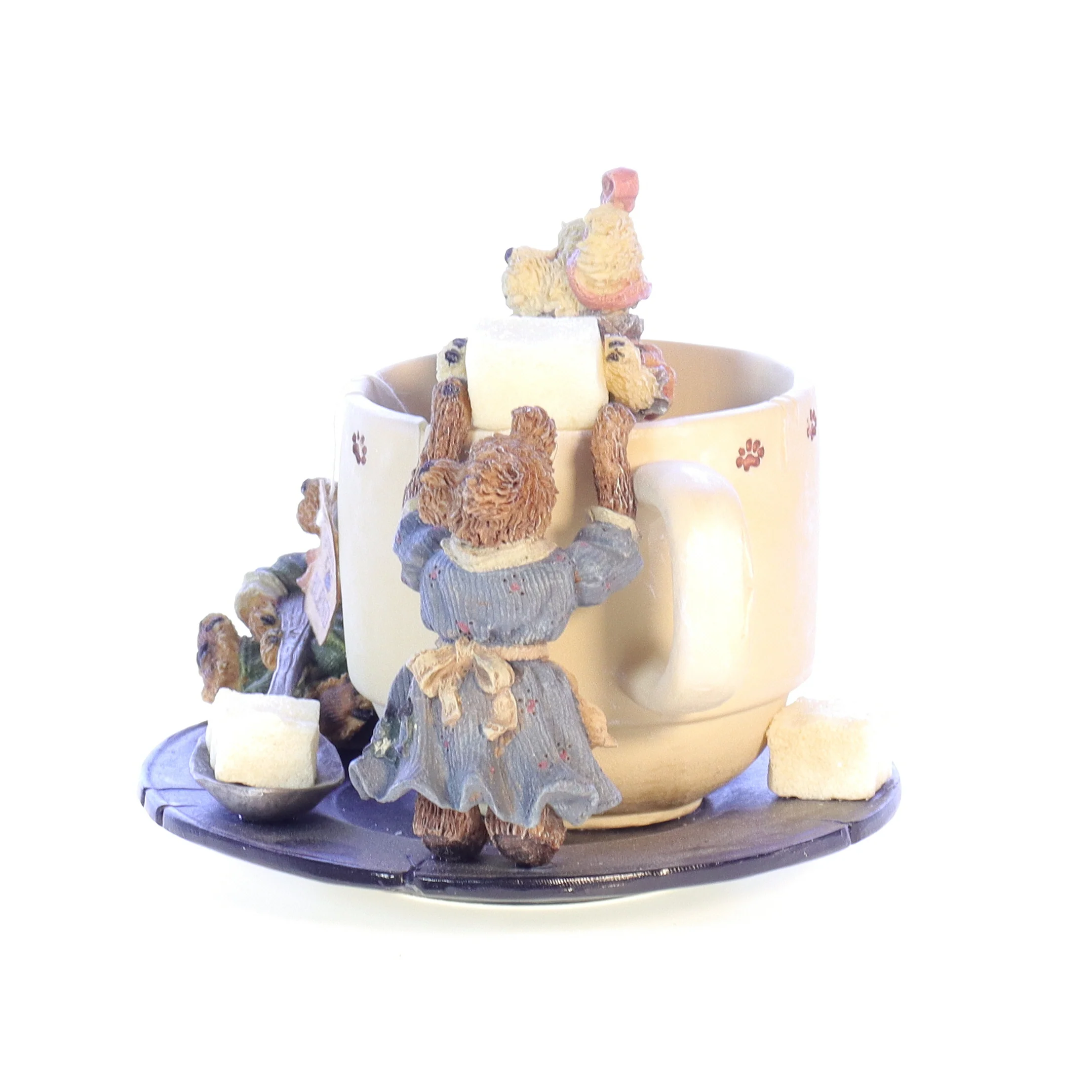 Boyds Bears Resin Figurine in Box Limited Edition Tea 02000-71 2000 3.5" - Image 3