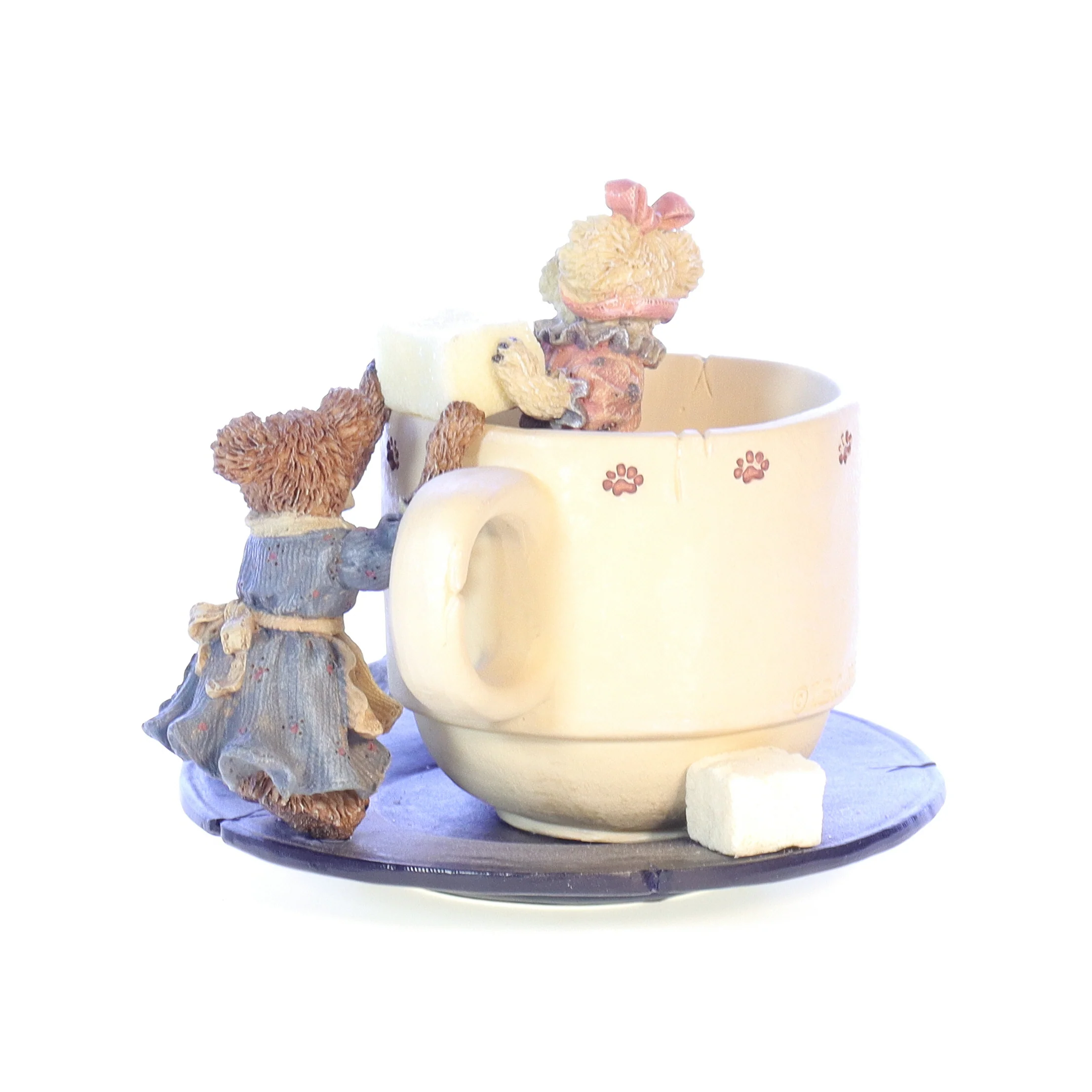 Boyds Bears Resin Figurine in Box Limited Edition Tea 02000-71 2000 3.5" - Image 4