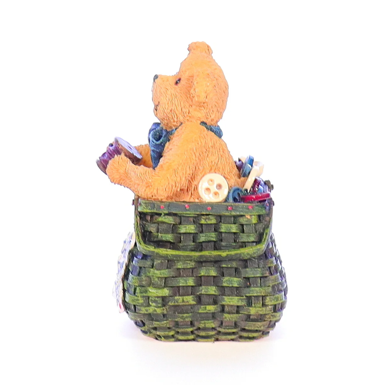 The Bearstone Collection Vintage Resin Spring Figurine 10001 Flora 2004 2.75" - Image 3