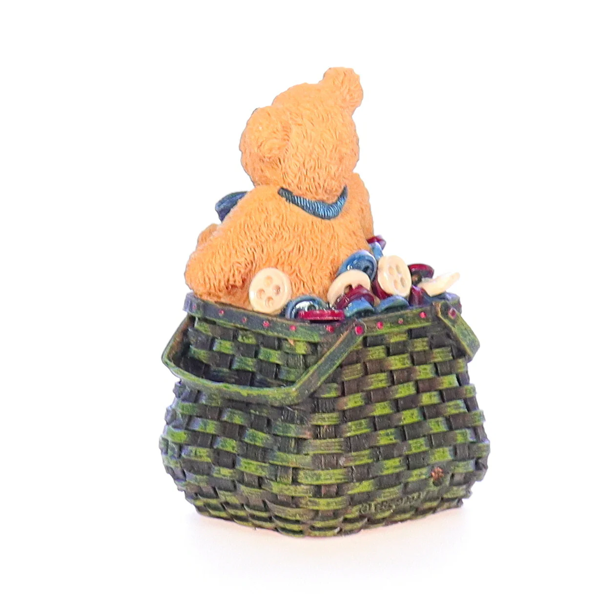 The Bearstone Collection Vintage Resin Spring Figurine 10001 Flora 2004 2.75" - Image 4