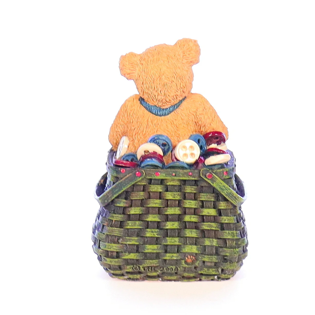 The Bearstone Collection Vintage Resin Spring Figurine 10001 Flora 2004 2.75" - Image 5