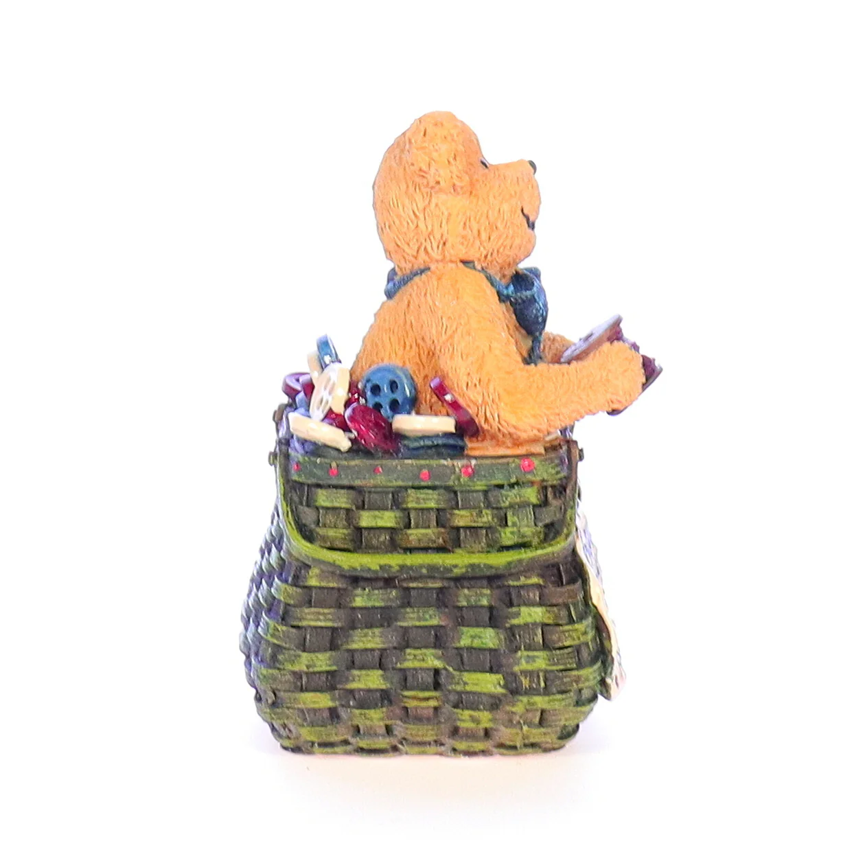 The Bearstone Collection Vintage Resin Spring Figurine 10001 Flora 2004 2.75" - Image 7