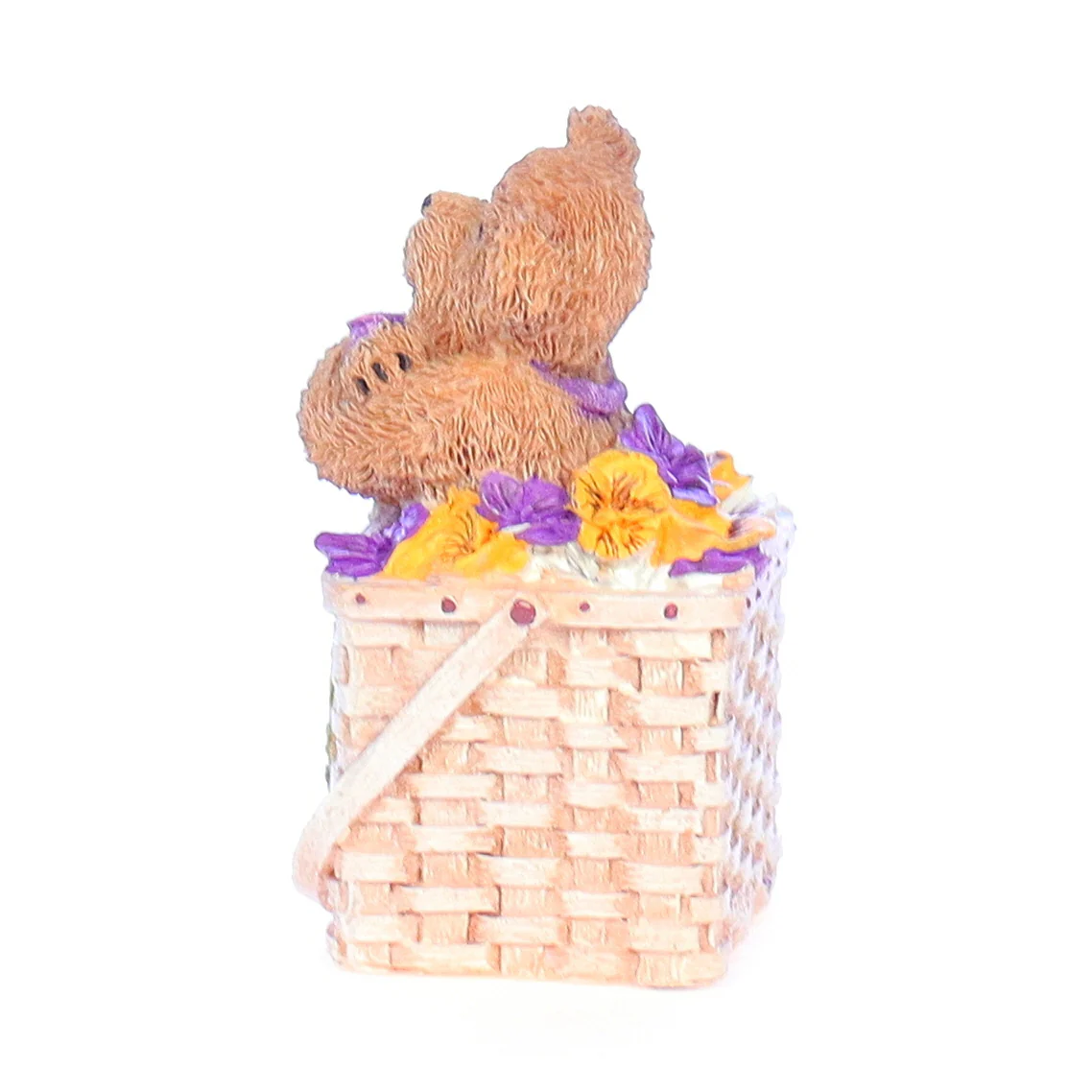 The Bearstone Collection Vintage Resin Spring Figurine 10006 Huggsie 2004 2.5" - Image 3