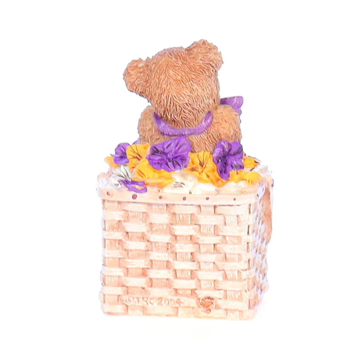 The Bearstone Collection Vintage Resin Spring Figurine 10006 Huggsie 2004 2.5" - Image 5