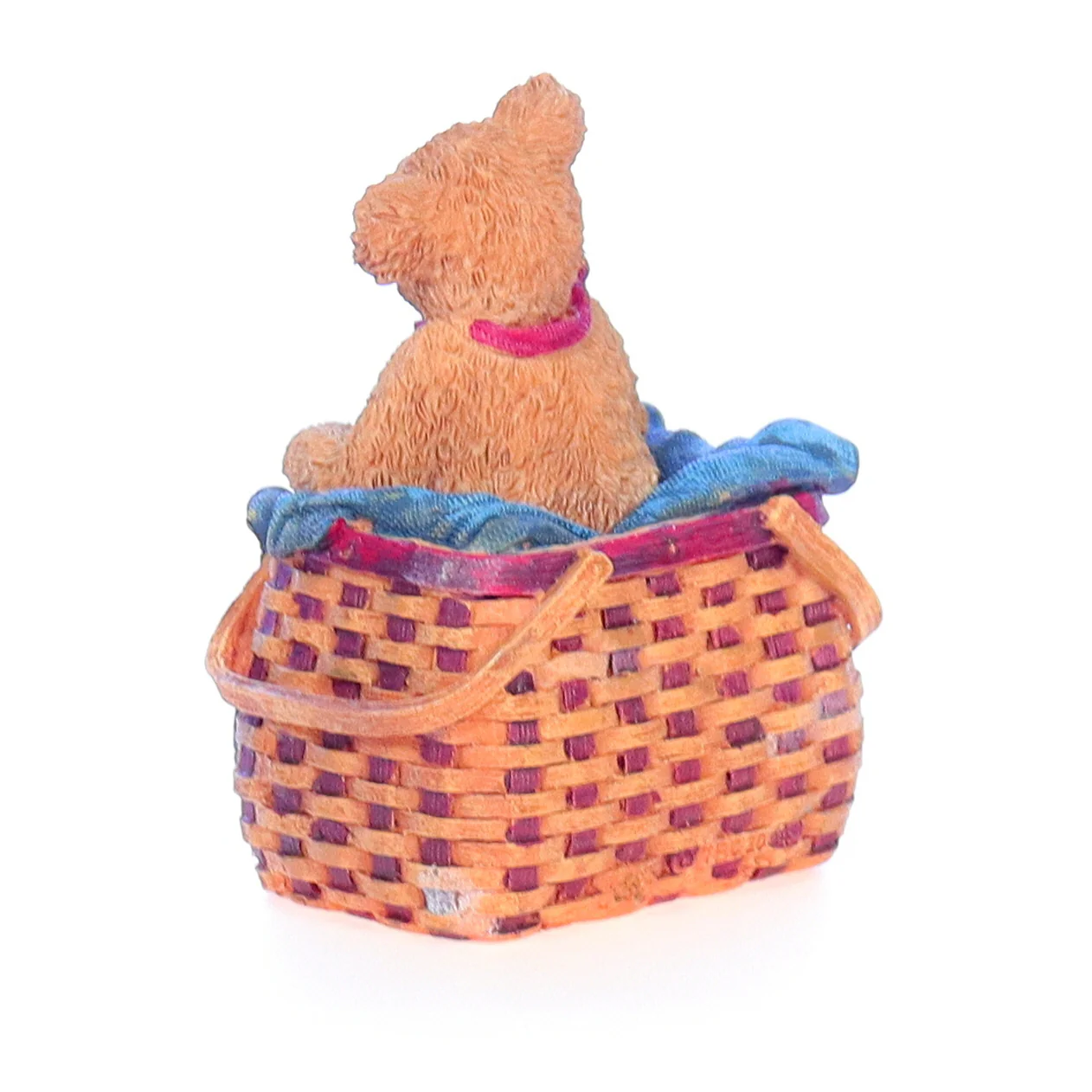 The Bearstone Collection Vintage Resin Friendship Figurine 10008 Weaver 2004 - Image 4