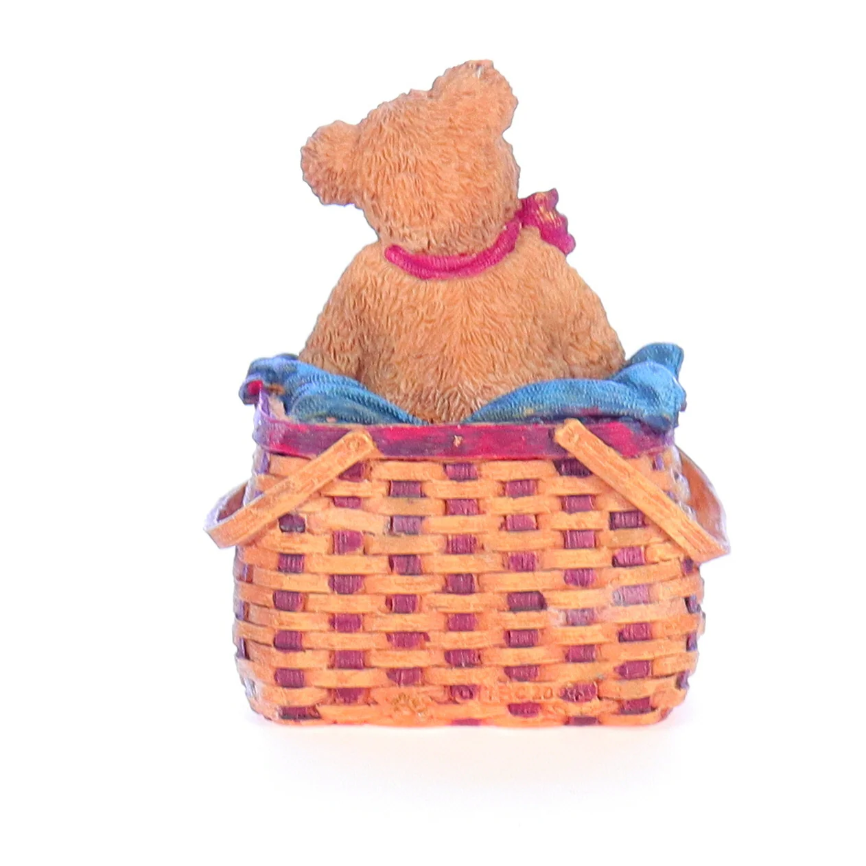 The Bearstone Collection Vintage Resin Friendship Figurine 10008 Weaver 2004 - Image 5