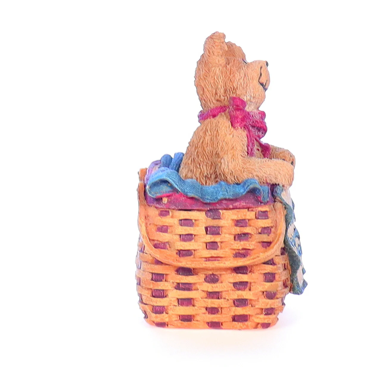 The Bearstone Collection Vintage Resin Friendship Figurine 10008 Weaver 2004 - Image 7