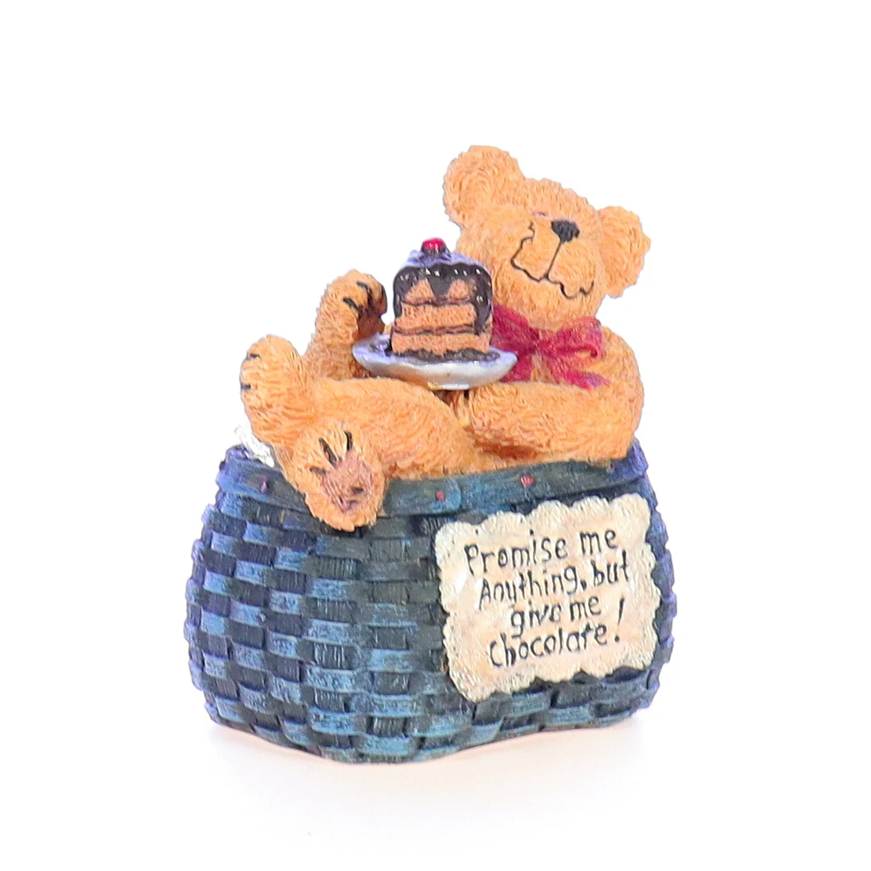 The Bearstone Collection Vintage Resin Valentine's Day Figurine 10009 Sweetie - Image 8