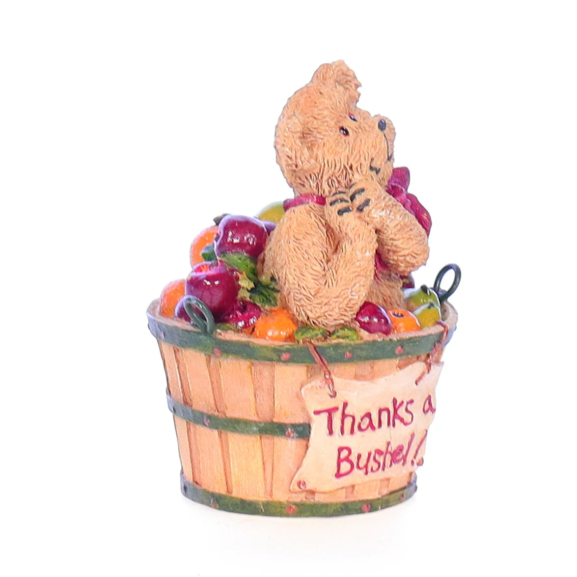 The Bearstone Collection Vintage Resin Fall Figurine 10011 Newton 2004 2.5" - Image 8