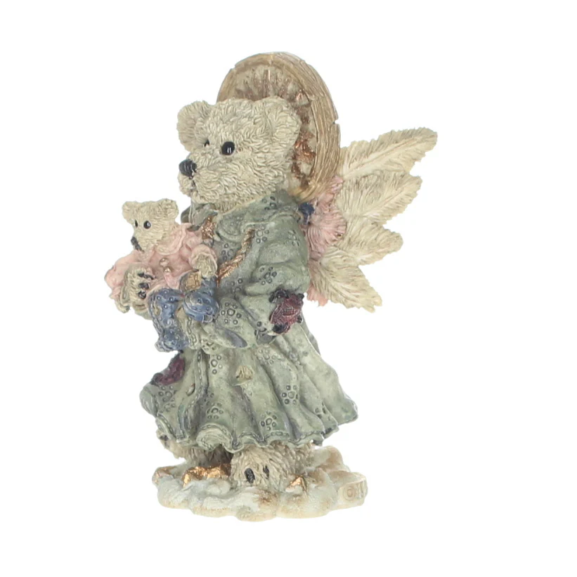 Boyds Bears Resin Figurine in Box Christmas 22286 Zoe ... the Angel of Life 1997 - Image 2