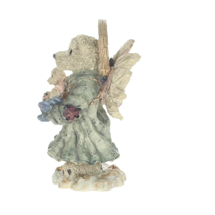 Boyds Bears Resin Figurine in Box Christmas 22286 Zoe ... the Angel of Life 1997 - Image 3