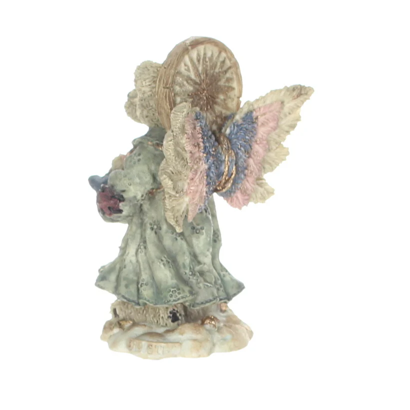 Boyds Bears Resin Figurine in Box Christmas 22286 Zoe ... the Angel of Life 1997 - Image 4