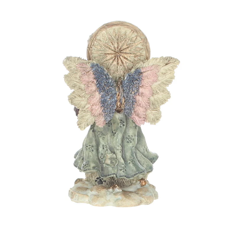 Boyds Bears Resin Figurine in Box Christmas 22286 Zoe ... the Angel of Life 1997 - Image 5