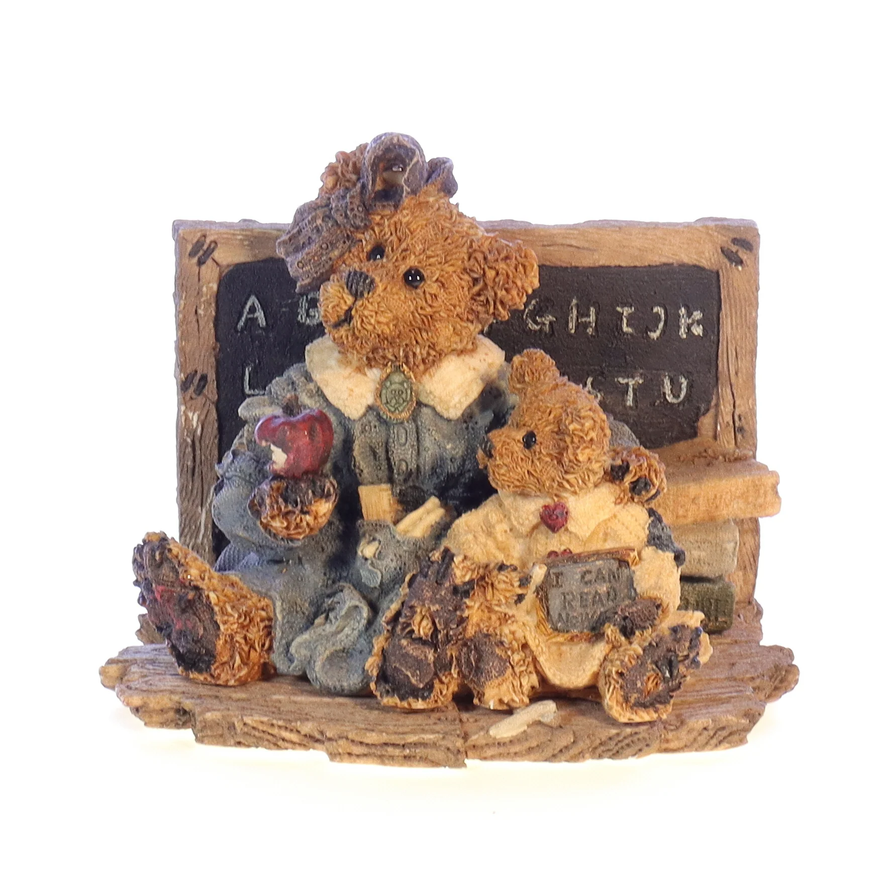 Boyds Bears Resin Figurine in Box Teacher 2259 1994 3.5"