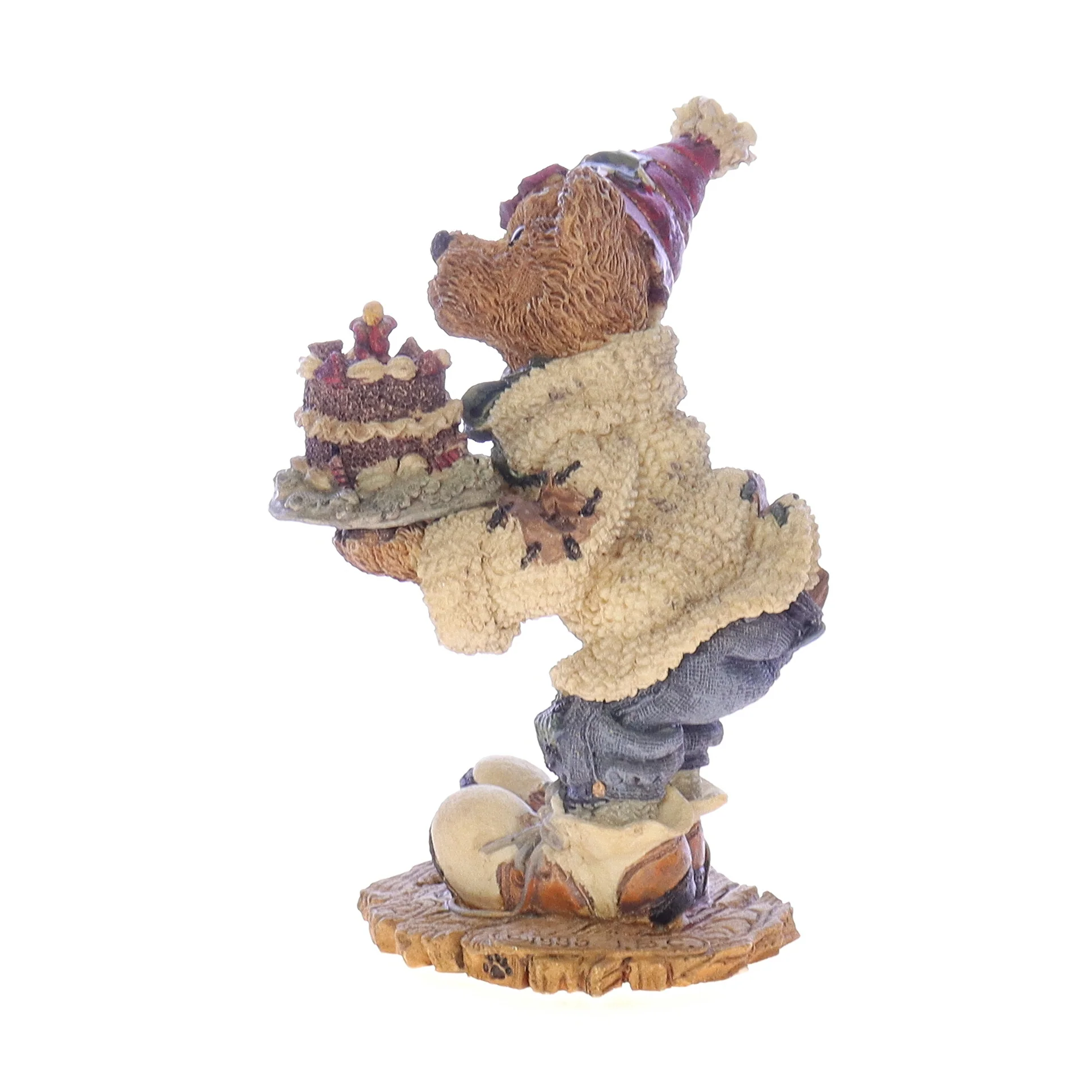 The Bearstone Collection Vintage Resin Birthday Figurine 2275 1995 4.5" - Image 3