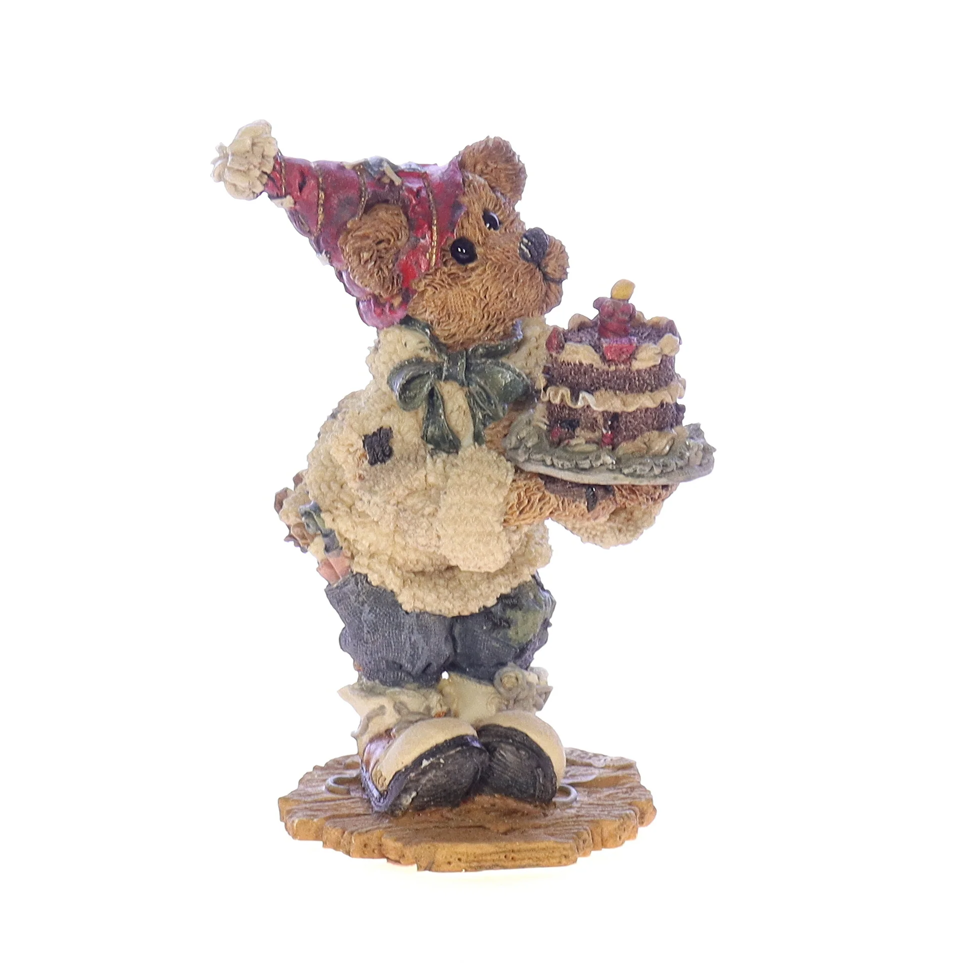 The Bearstone Collection Vintage Resin Birthday Figurine 2275 1995 4.5" - Image 8