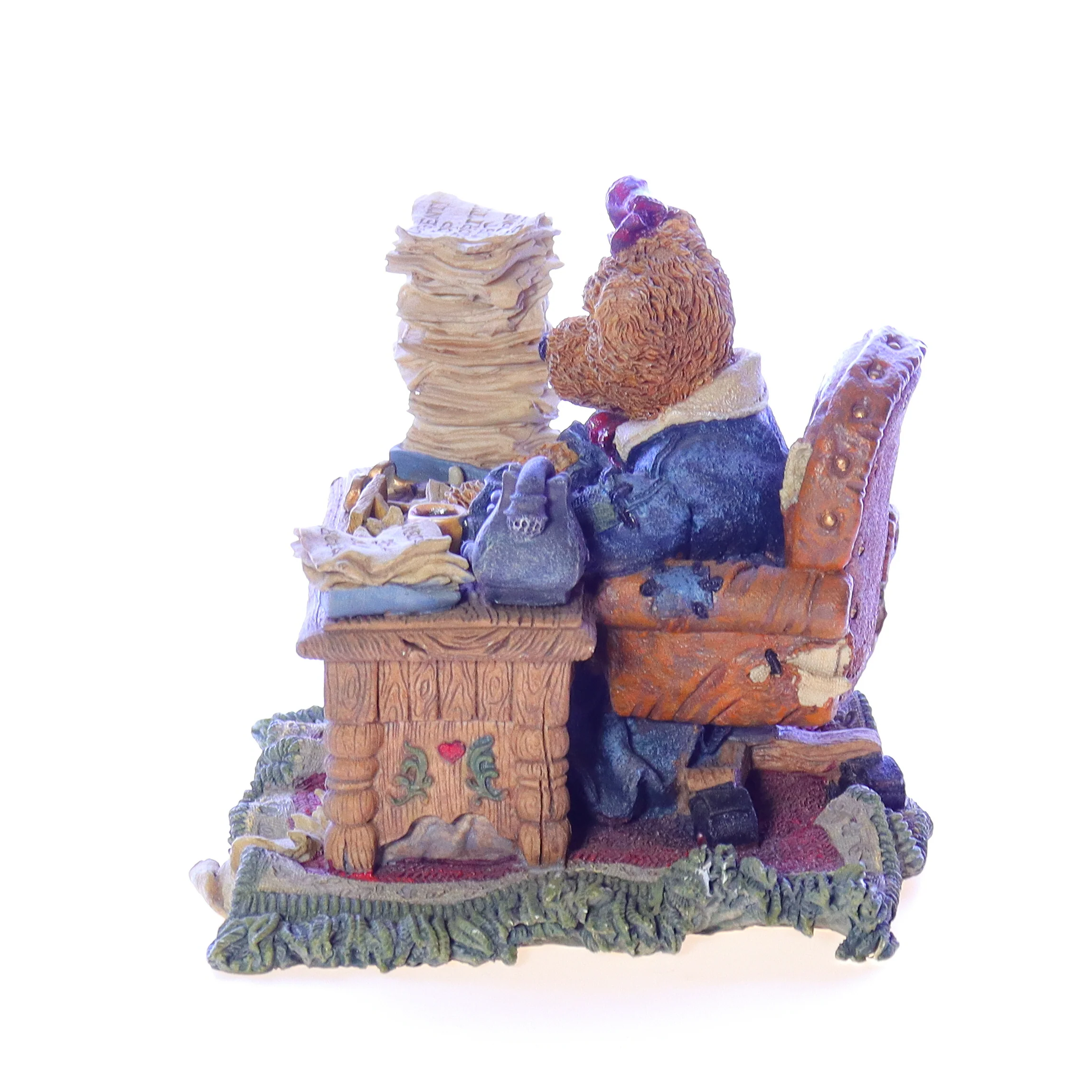 The Bearstone Collection Vintage Resin School Figurine 2276 1995 4.25" - Image 3