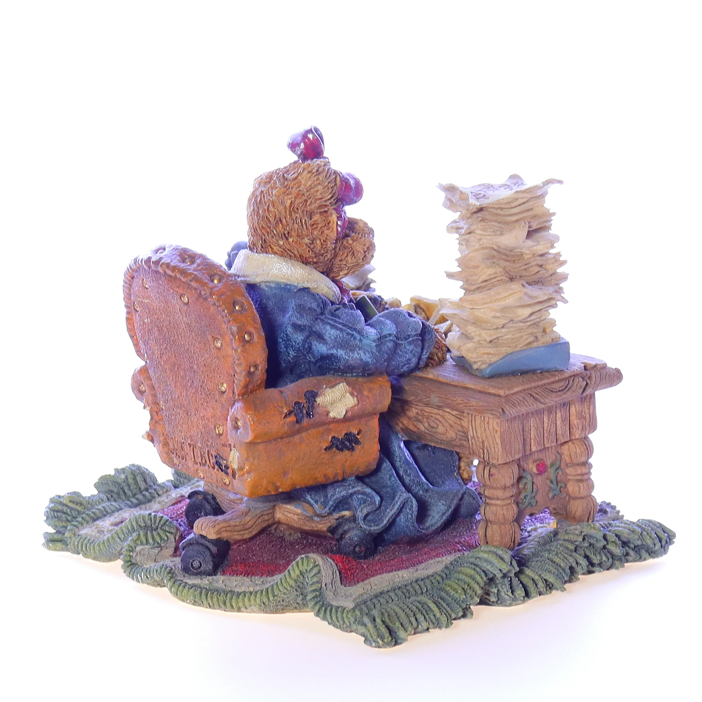 The Bearstone Collection Vintage Resin School Figurine 2276 1995 4.25" - Image 6