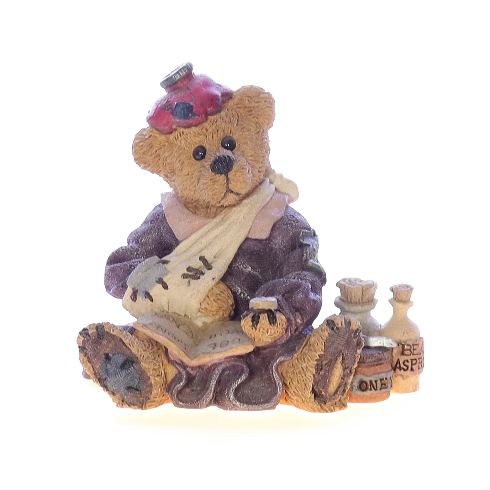 The Bearstone Collection Vintage Resin Figurine 227704 Bailey ... Poor Ol' Bear