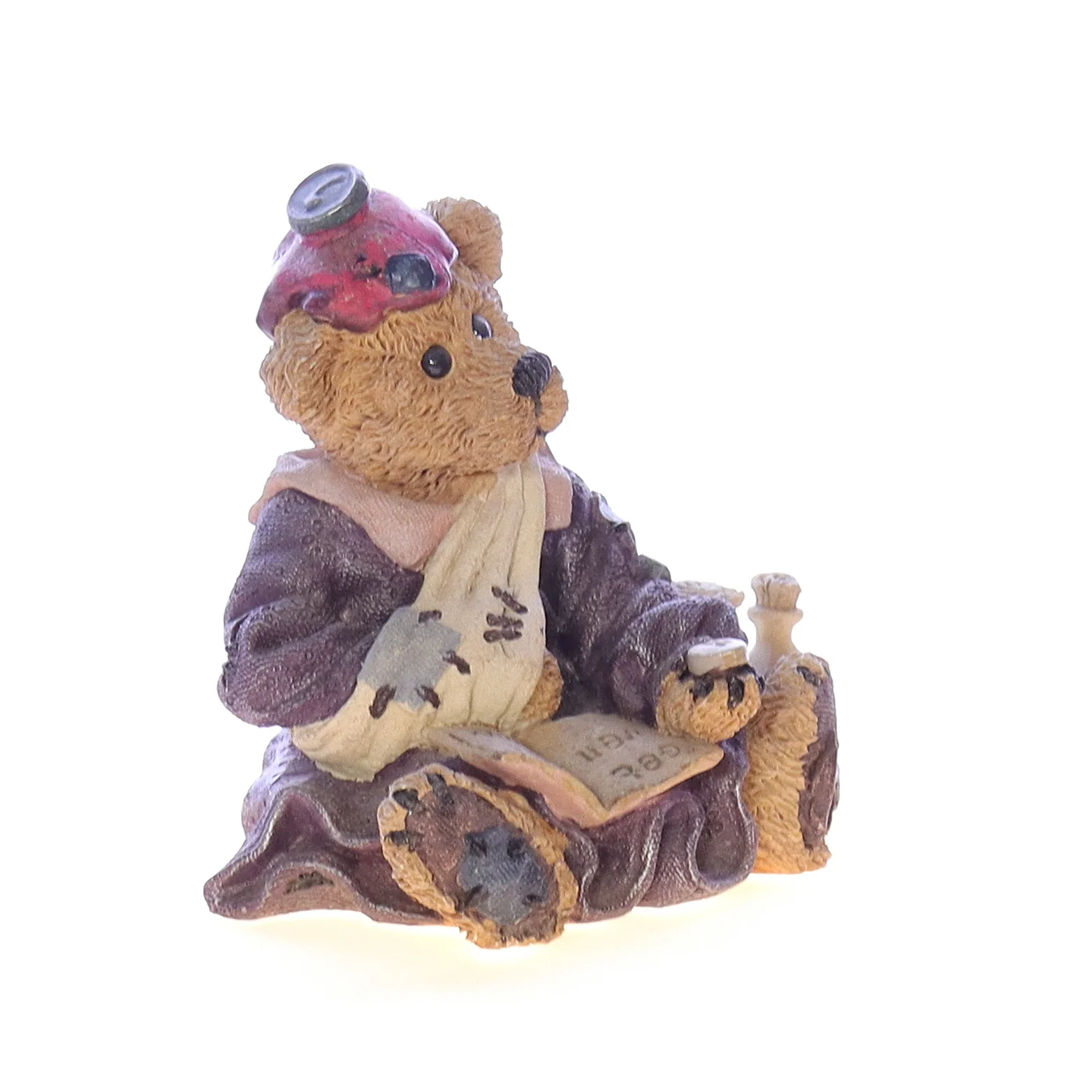 The Bearstone Collection Vintage Resin Figurine 227704 Bailey ... Poor Ol' Bear - Image 8