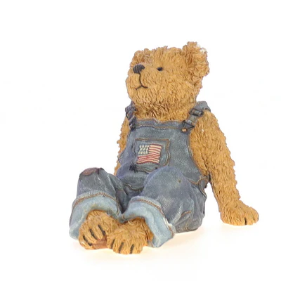The Bearstone Collection Vintage Resin July 4th Figurine 2277925 2000 2.5" - Image 2
