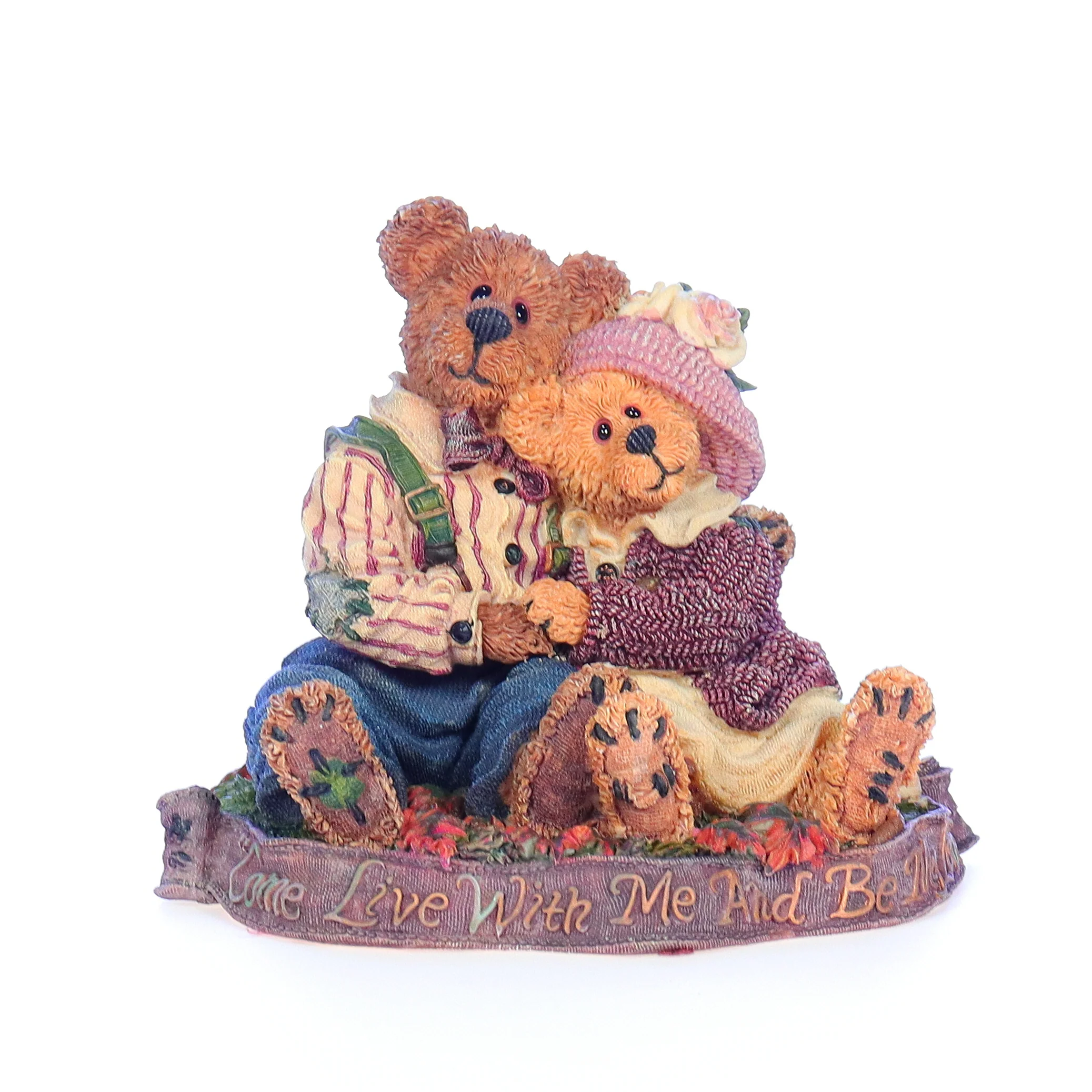 The Bearstone Collection Vintage Resin Family Figurine 228330 2000 3.5"
