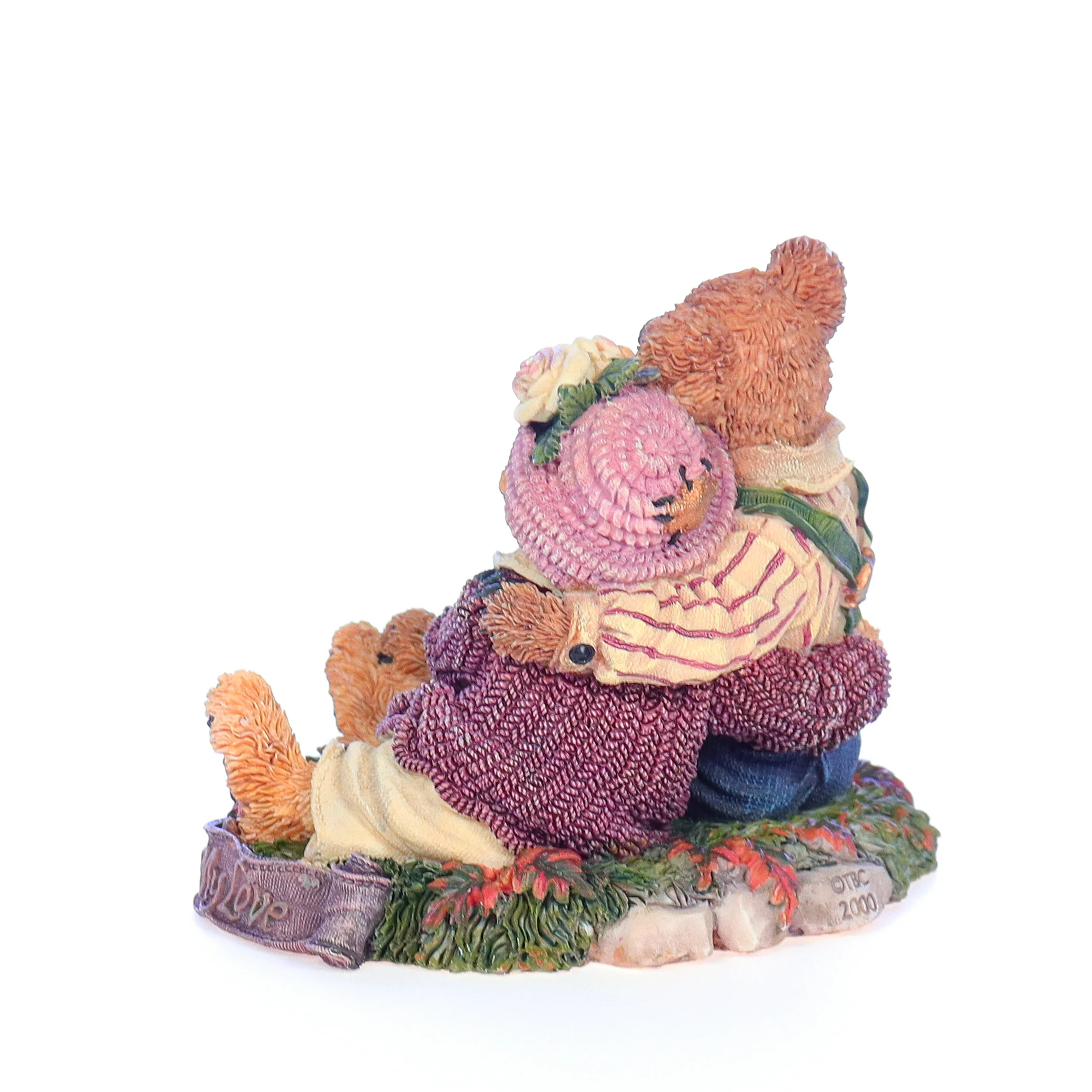The Bearstone Collection Vintage Resin Family Figurine 228330 2000 3.5" - Image 4
