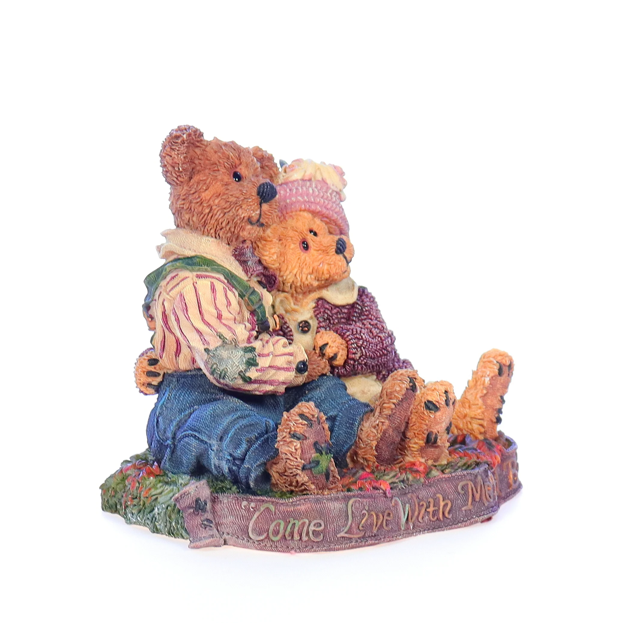 The Bearstone Collection Vintage Resin Family Figurine 228330 2000 3.5" - Image 8