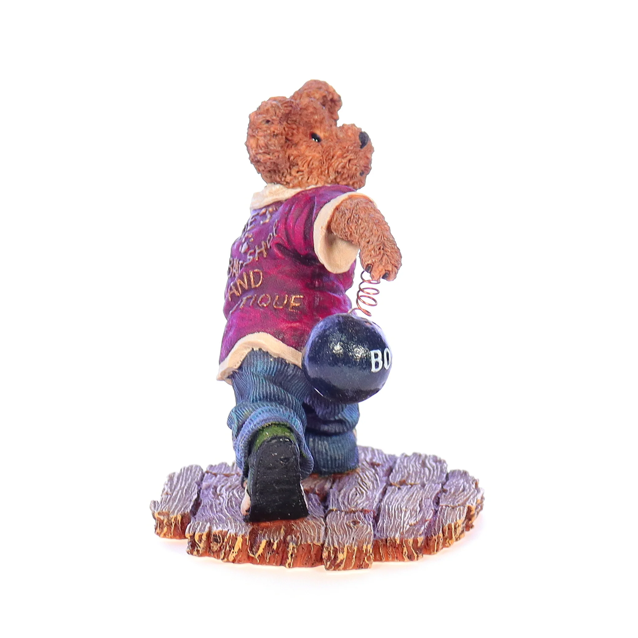 The Bearstone Collection Vintage Resin Sports Figurine 228358 2001 4" - Image 7