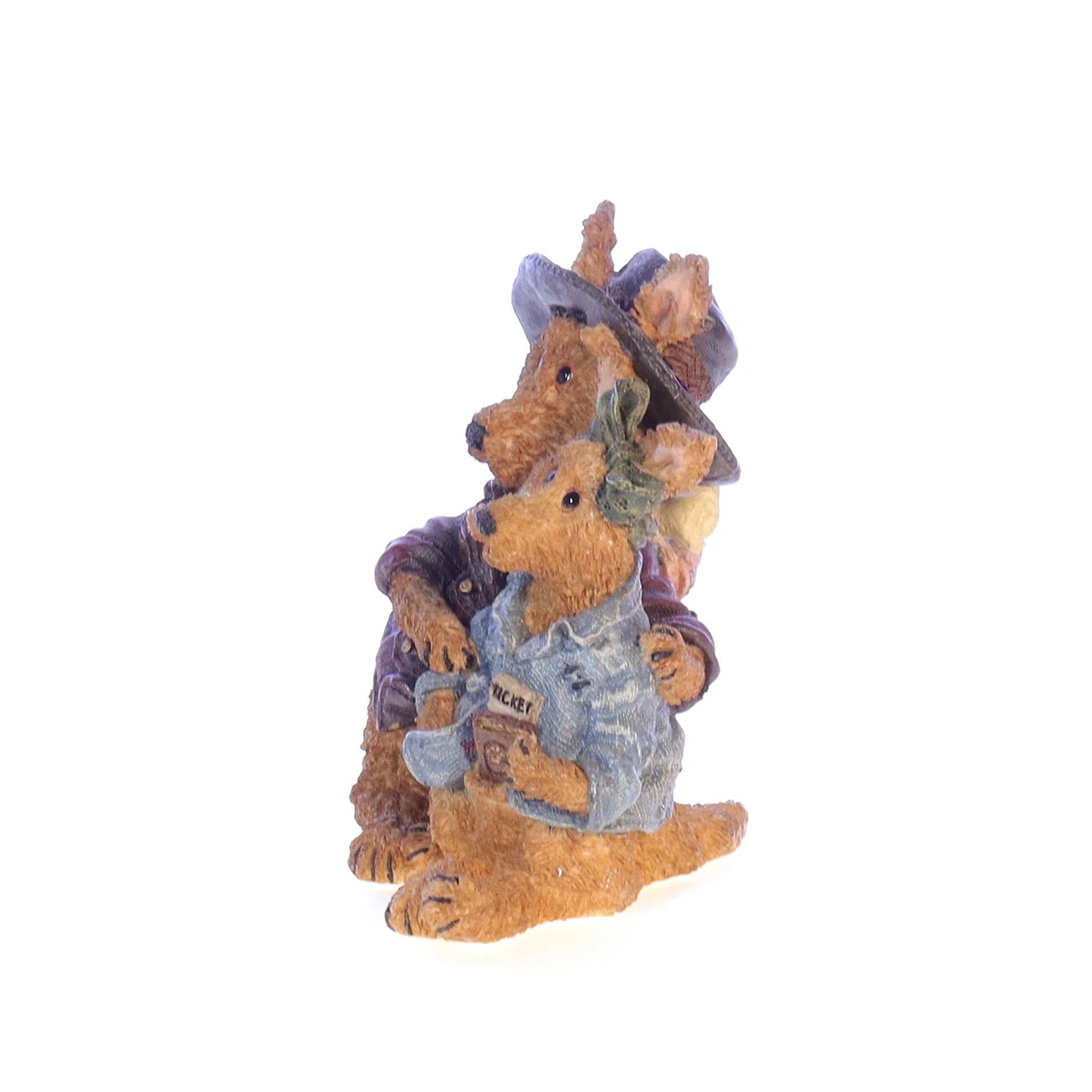 Boyds Bears Resin Figurine in Box 2432 Joey and Alice Outback ... the Trekkers 3" - Image 3