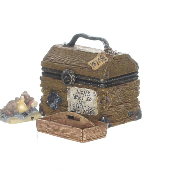 Boyds Bears Resin Figurine in Box Limited Edition 1E Noah's Ark 2434 1999 2.25" - Image 7