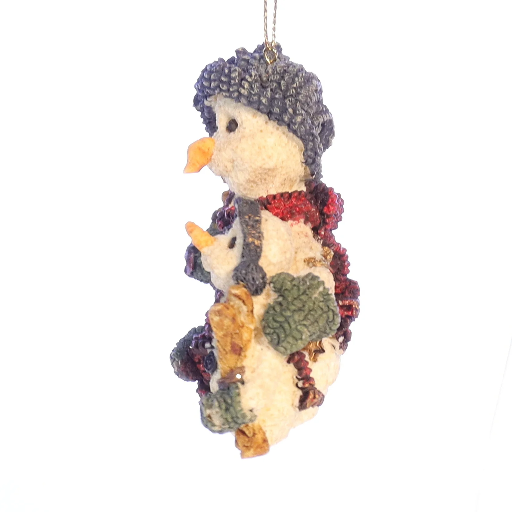 Boyds Bears Resin Ornament in Box Christmas 2560 Olaf ... Let It Snow 1994 3" - Image 3