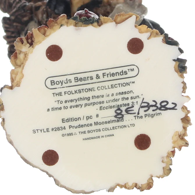 Boyds Bears Resin Figurine in Box Christmas 2834 1995 7.5" - Image 10