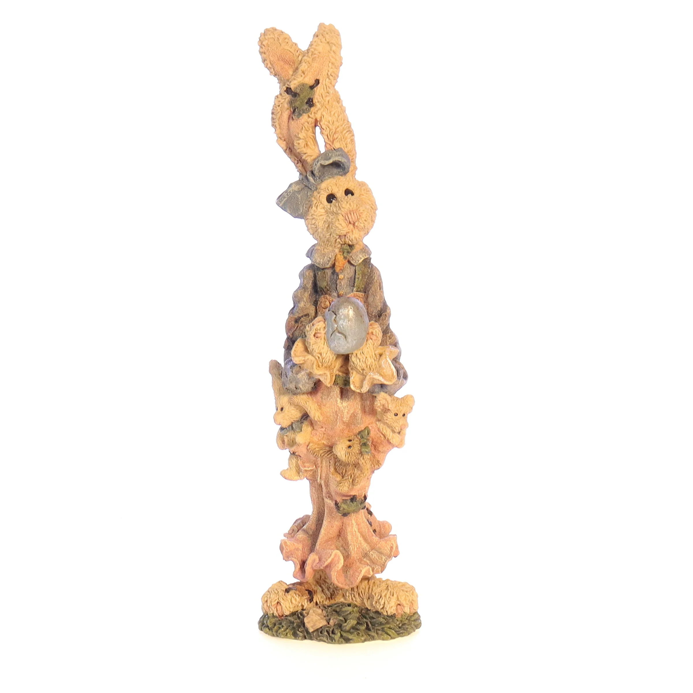 Boyds Bears Resin Figurine in Box Easter 2840 Myrtle ... Believe! 1994 8"