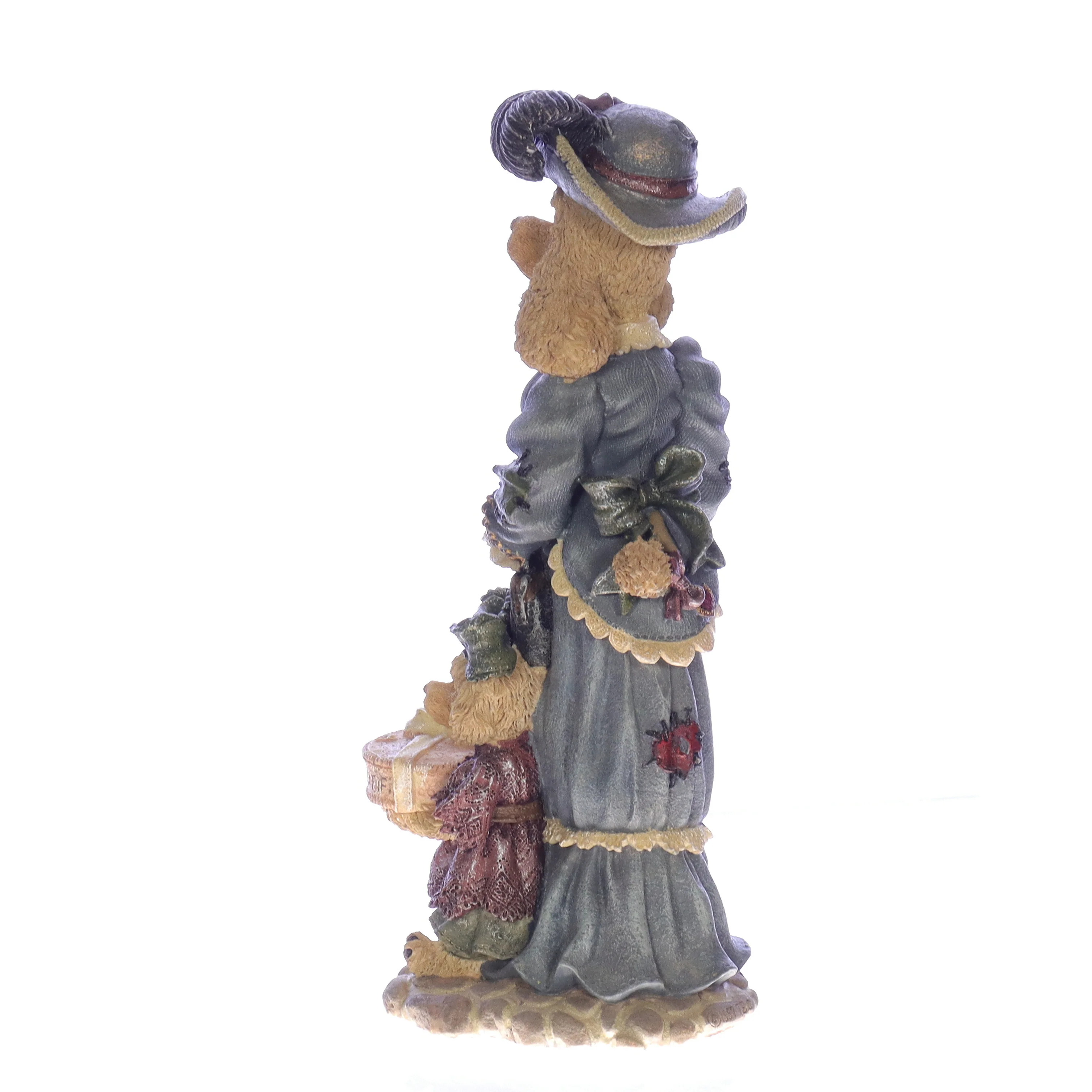 The Folkstone Collection Vintage Resin Shopping Figurine 2875 1997 7.5" - Image 4