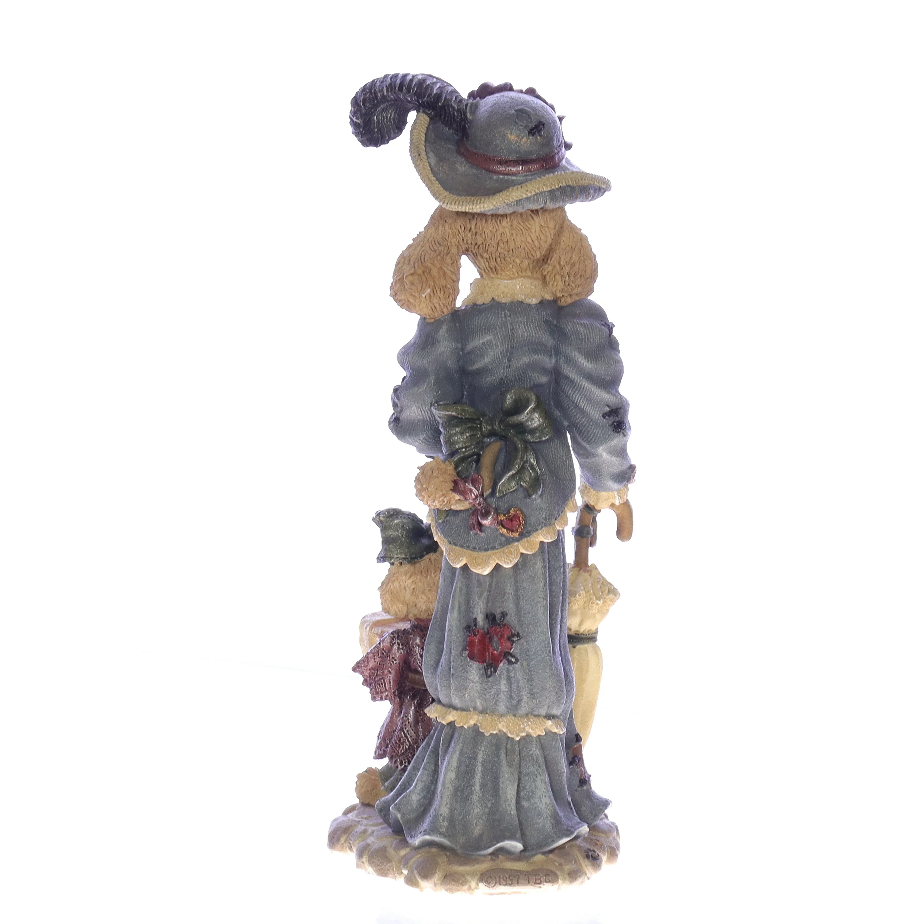 The Folkstone Collection Vintage Resin Shopping Figurine 2875 1997 7.5" - Image 5