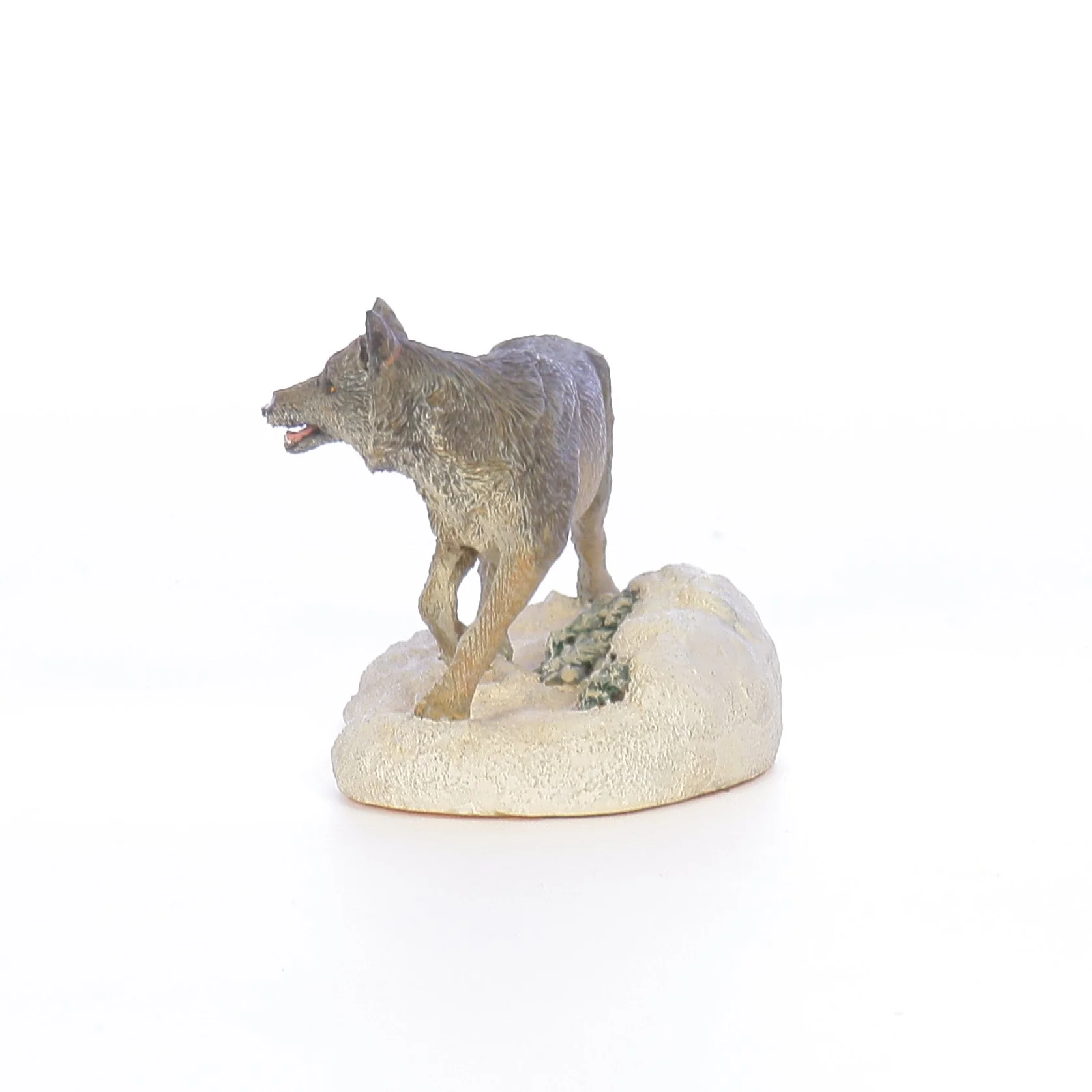 The Franklin Mint Vintage 1987 Resin Figurine Canis lupus - Image 3