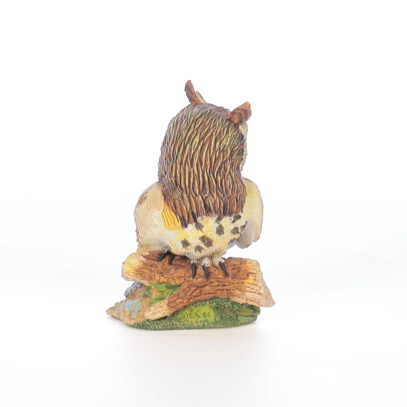 The Franklin Mint Vintage  Resin Figurine Long Eared Owl - Image 6