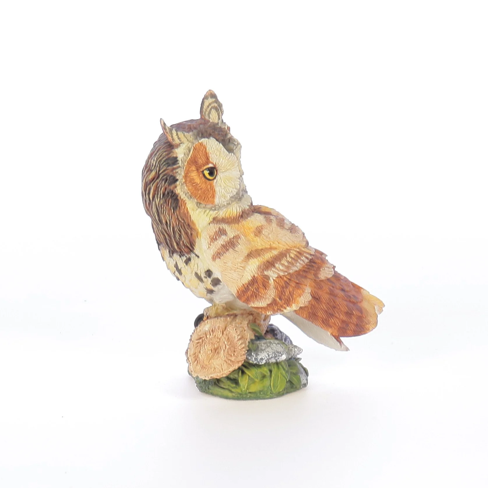 The Franklin Mint Vintage  Resin Figurine Long Eared Owl - Image 8