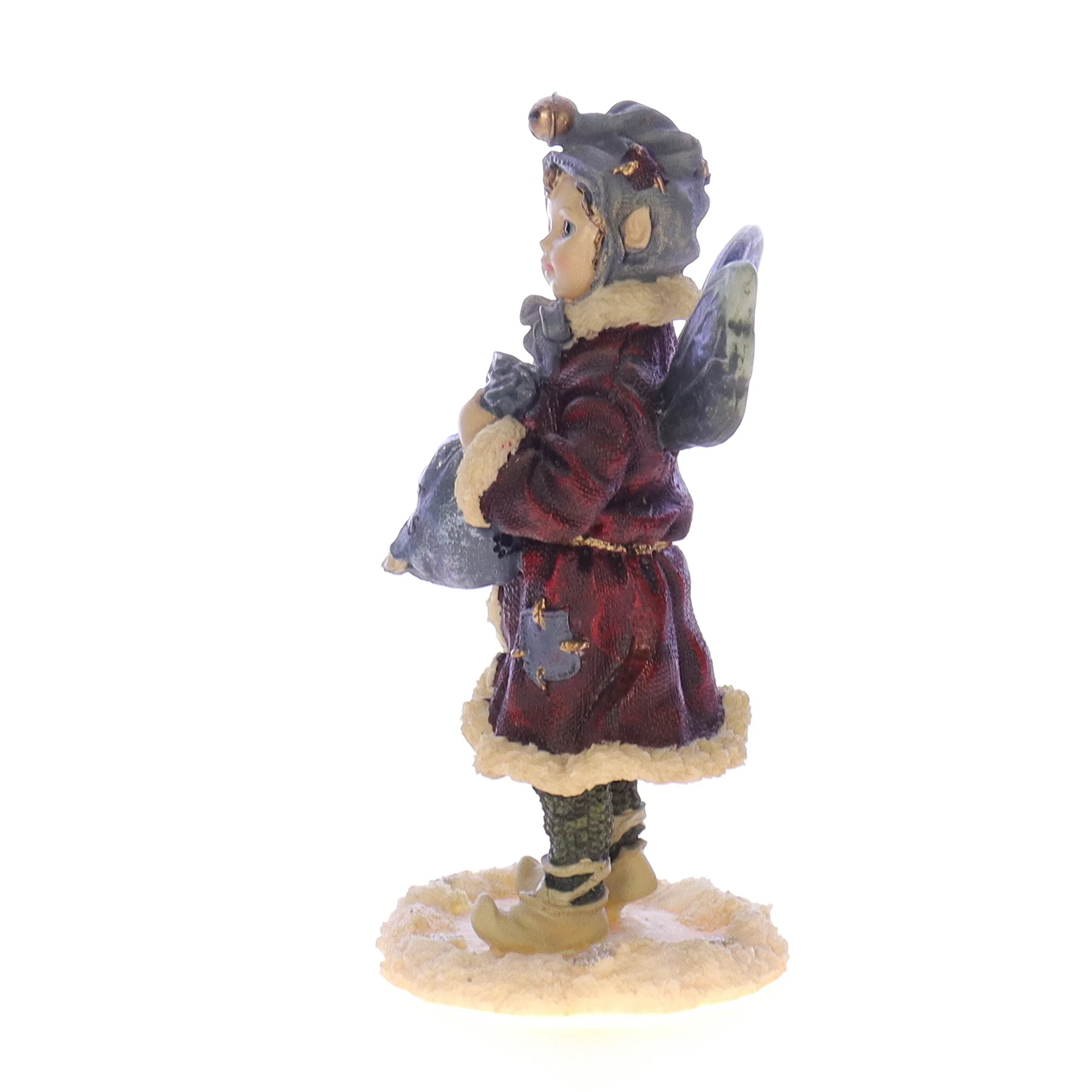 The Wee Folkstone Collection Vintage Resin Christmas Figurine 36002 1997 5" - Image 3