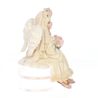 The Wee Folkstone Collection Vintage Resin Wedding Figurine 36103 1988 4" - Image 7