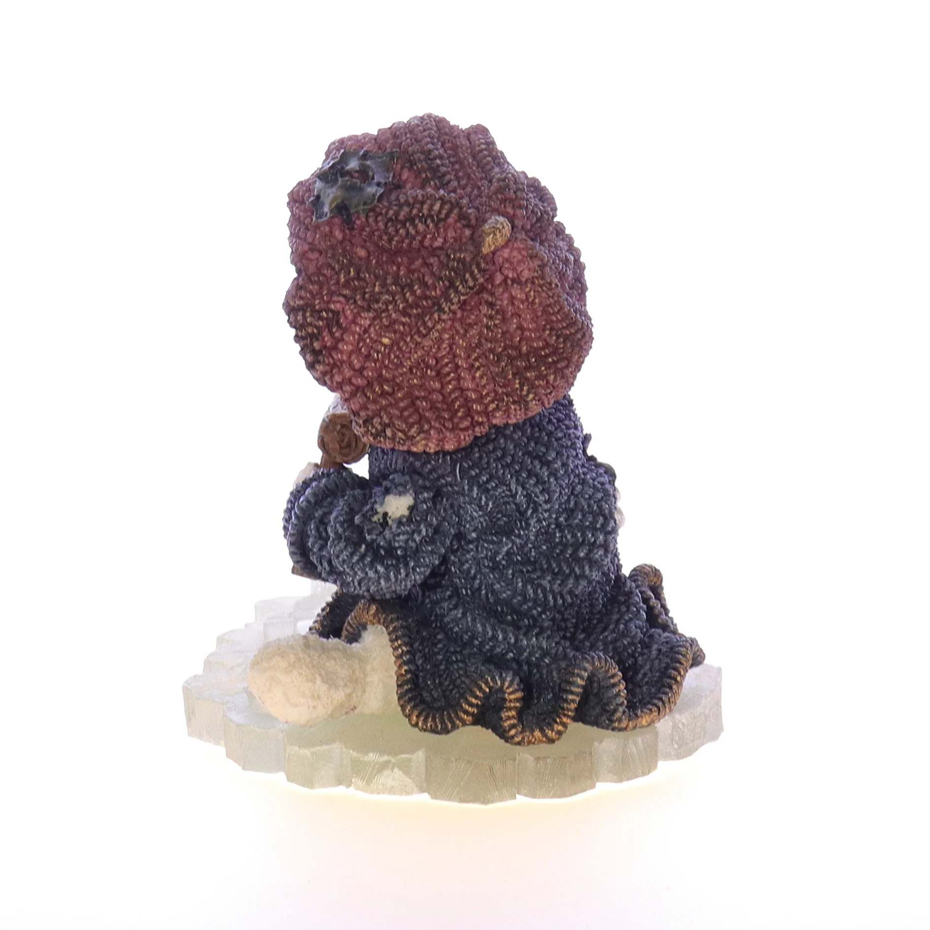 The Wee Folkstone Collection Vintage Resin Christmas Figurine 36504 1998 4" - Image 3