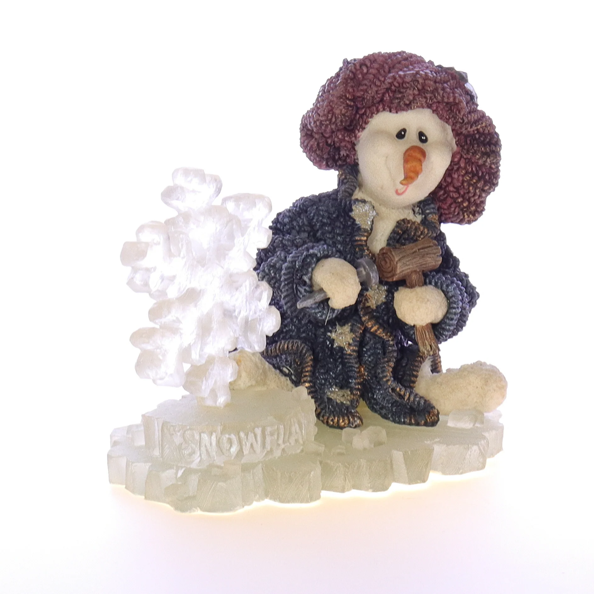 The Wee Folkstone Collection Vintage Resin Christmas Figurine 36504 1998 4" - Image 8